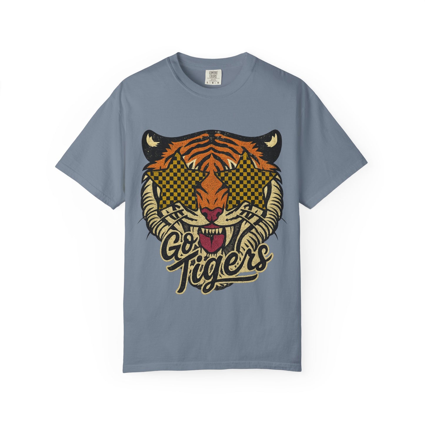 Bold Tiger Graphic Unisex T-Shirt - Go Tigers Design for Missouri Lovers