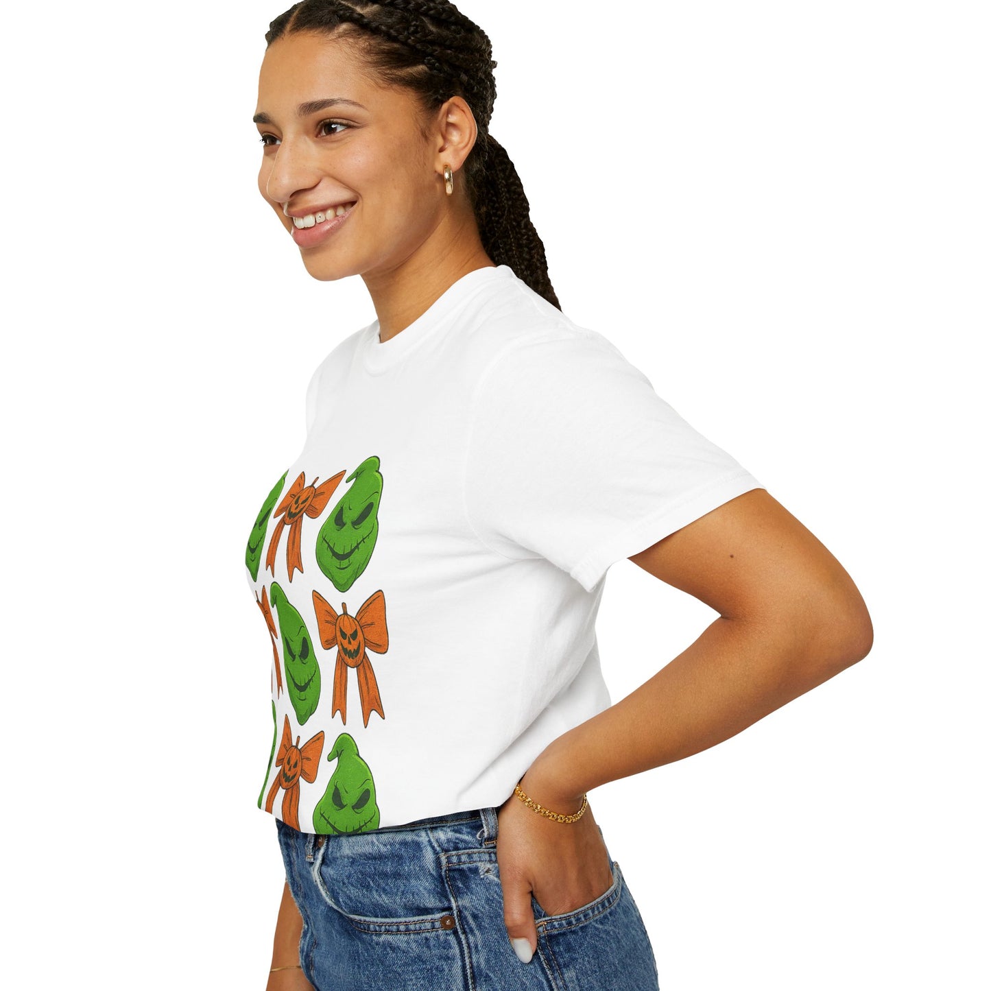 Oogie Boogie Holiday T-Shirt | Fun Gift for Christmas, Unisex Cotton Tee, Festive Apparel, Grinch Lovers, Green Character Design