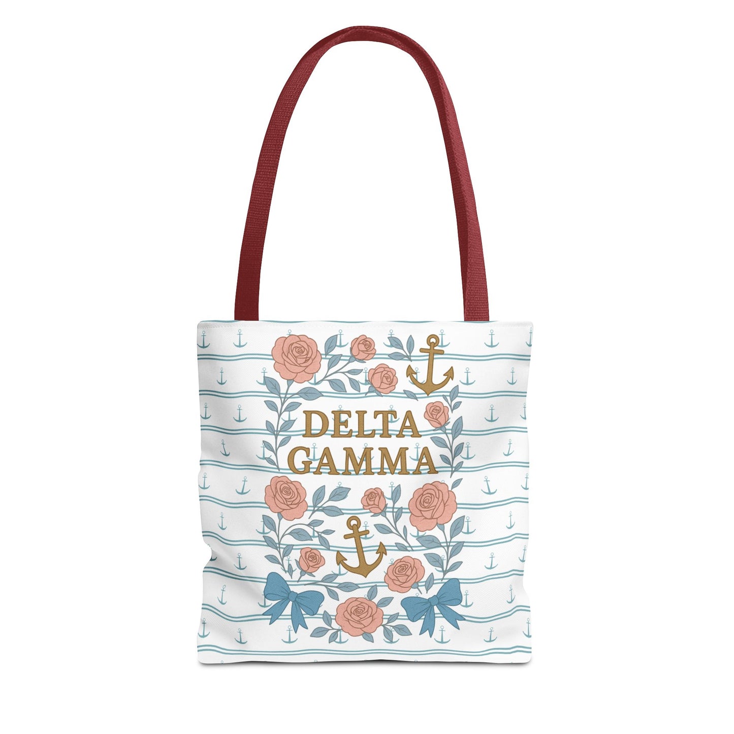 Floral Tote Bag - Delta Gamma Sisterhood Gift