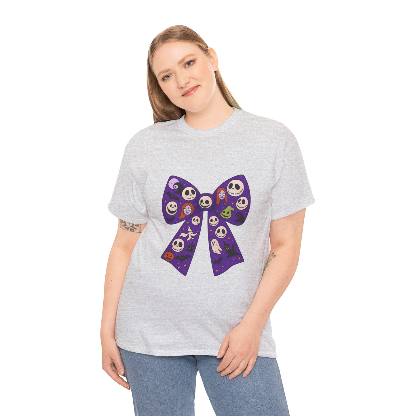 Halloween Themed Unisex Tee, Spooky T-Shirt, Cute Graphic Shirt, Gift for Halloween Lovers, Festive Casual Wear