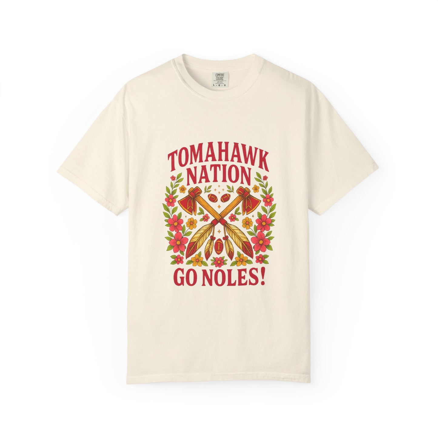 Tomahawk Nation Unisex T-shirt | Go Noles Vintage Style Tee, Perfect for Game Day, College Spirit Wear, Football Fans, Sports Apparel