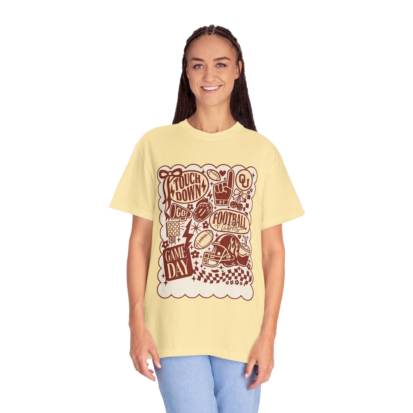 Touchdown Game Day Unisex T-shirt - Football Lover Tee, OkU Celebration