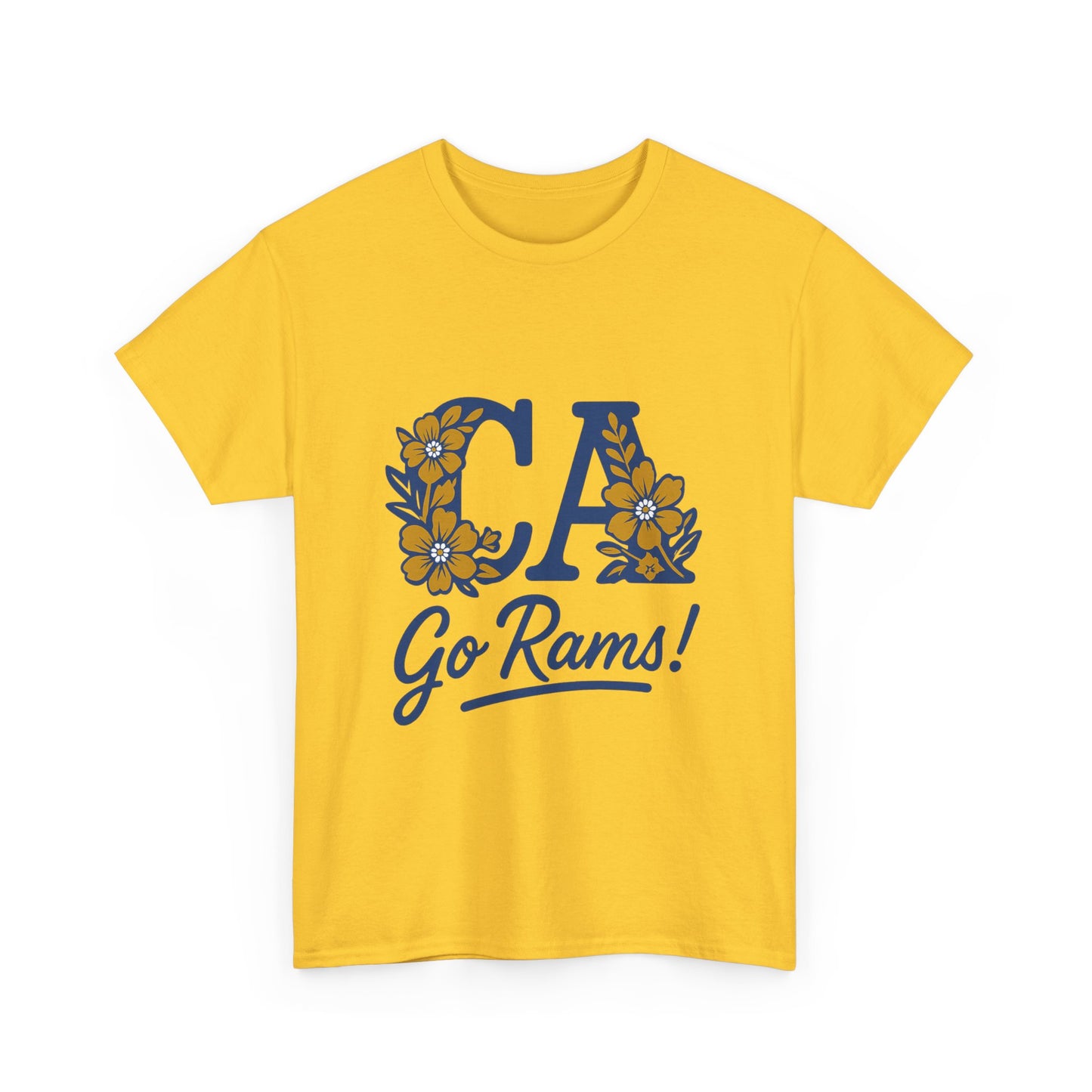 CA Rams Floral Tee
