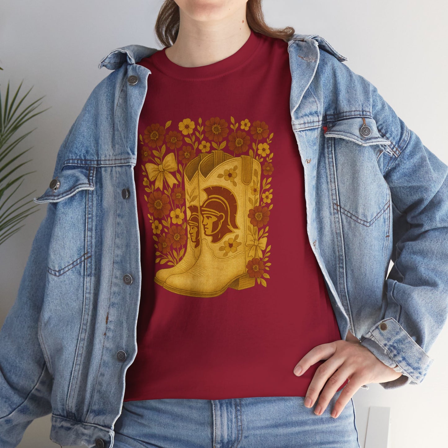 Trojans Cowboy Boot Tee