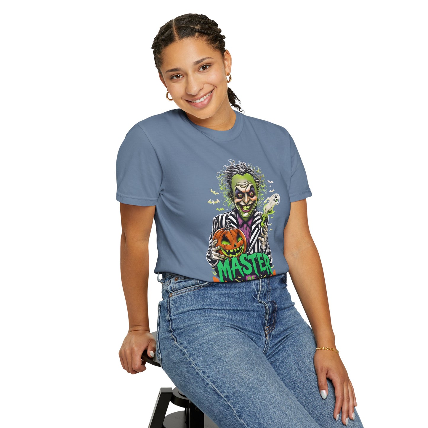 Master of Mischief Unisex T-Shirt, Halloween Party Shirt, Costume Tee, Spooky Gift, Fall Apparel, Graphic Tee