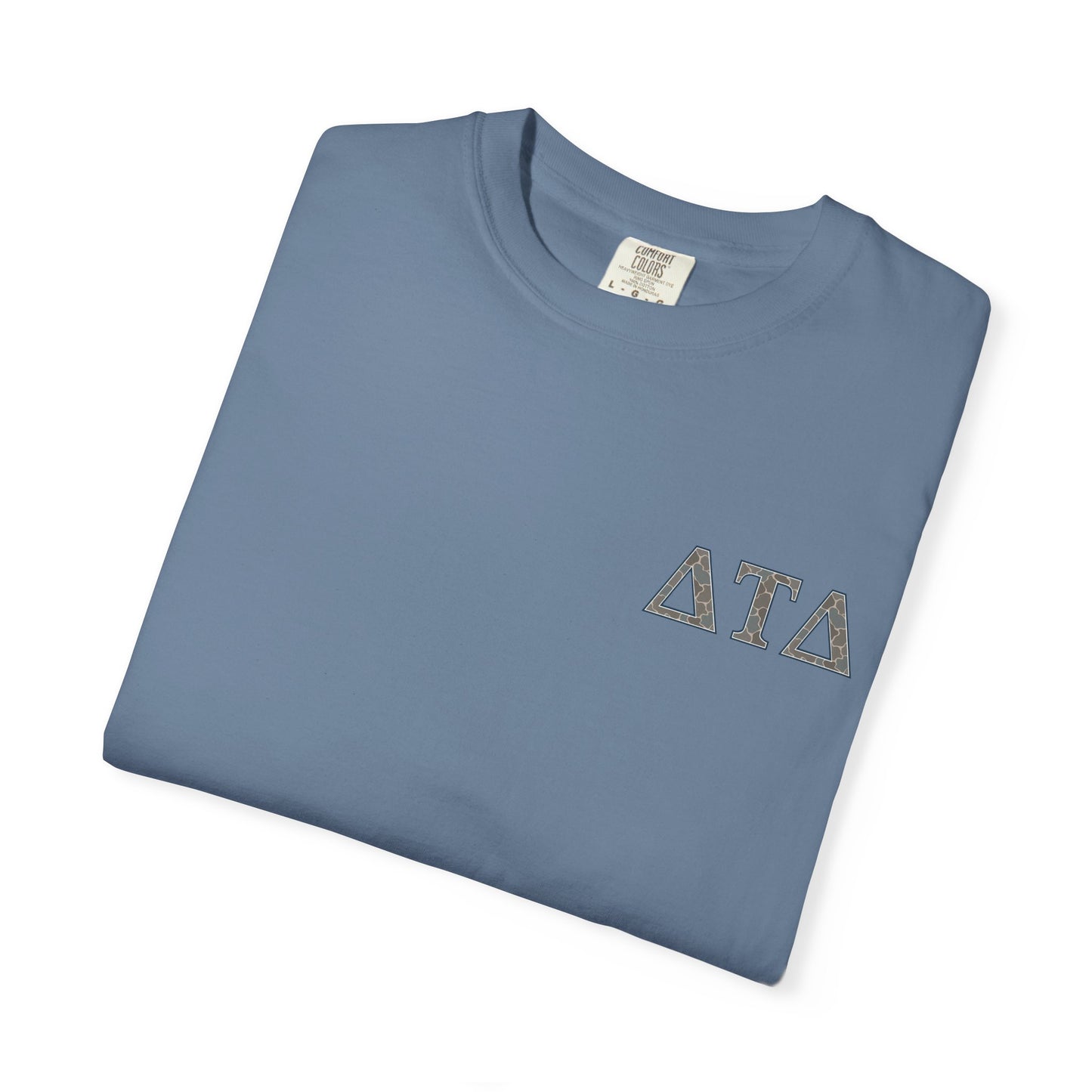 DTD Unisex Garment-Dyed T-shirt | Casual Wear, Sorority Apparel, College Life, Gift for Sorority Sisters, Greek Life Clothing