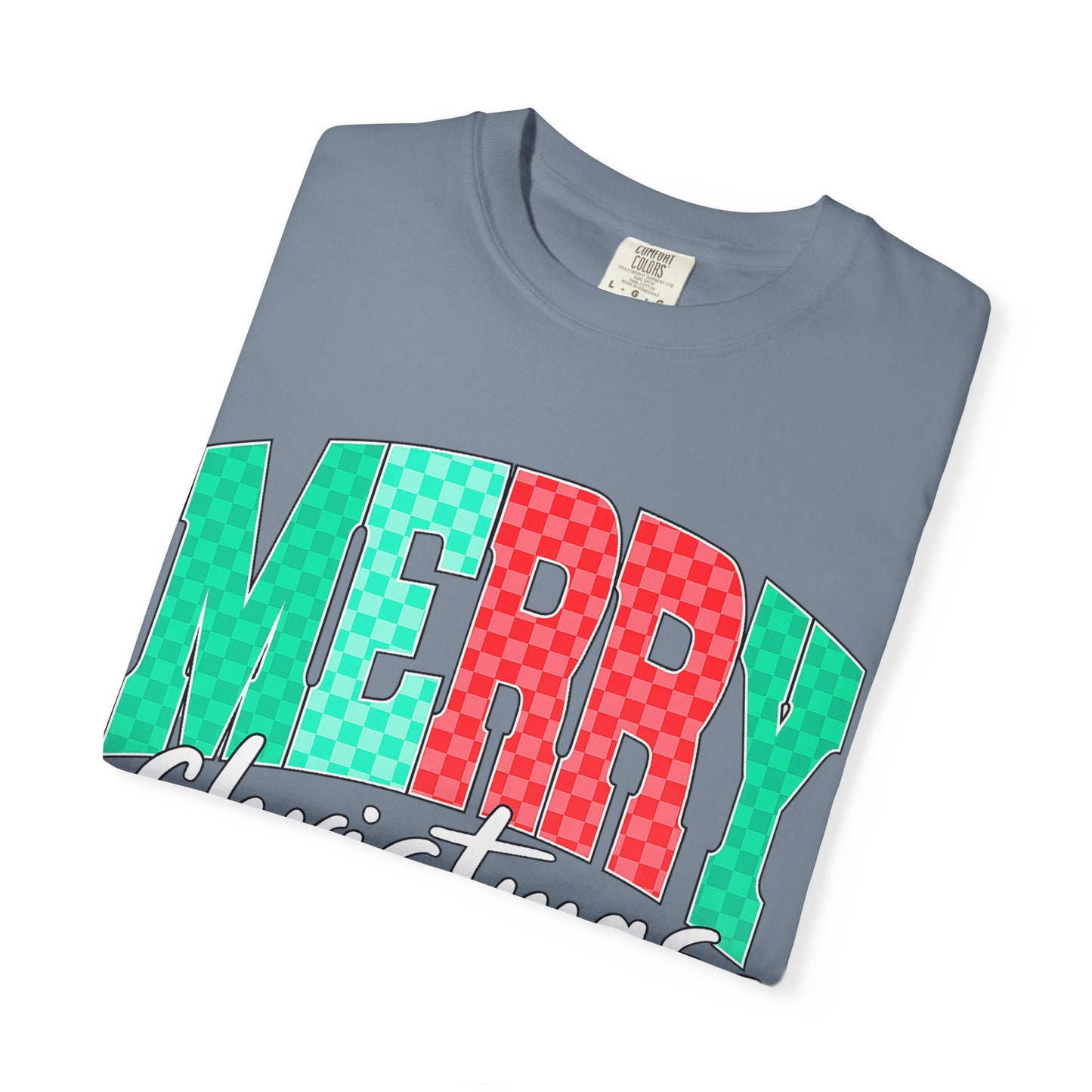 Merry Christmas Unisex Garment-Dyed T-Shirt