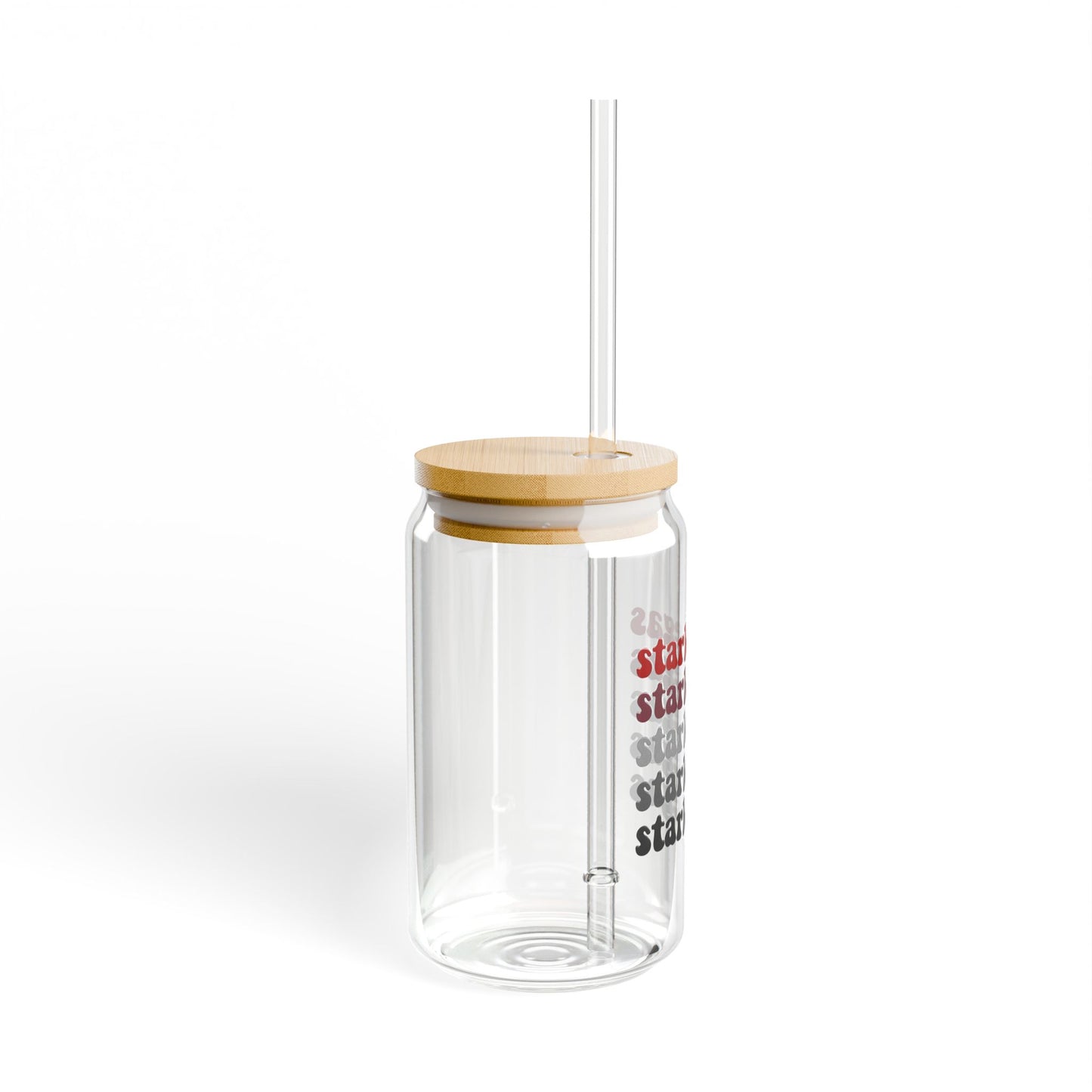 MSU Game Day Stylish Glass Sipper - Eco-Friendly Drinkware, Perfect for Parties, Gifts, Home Decor, Summer Celebrations