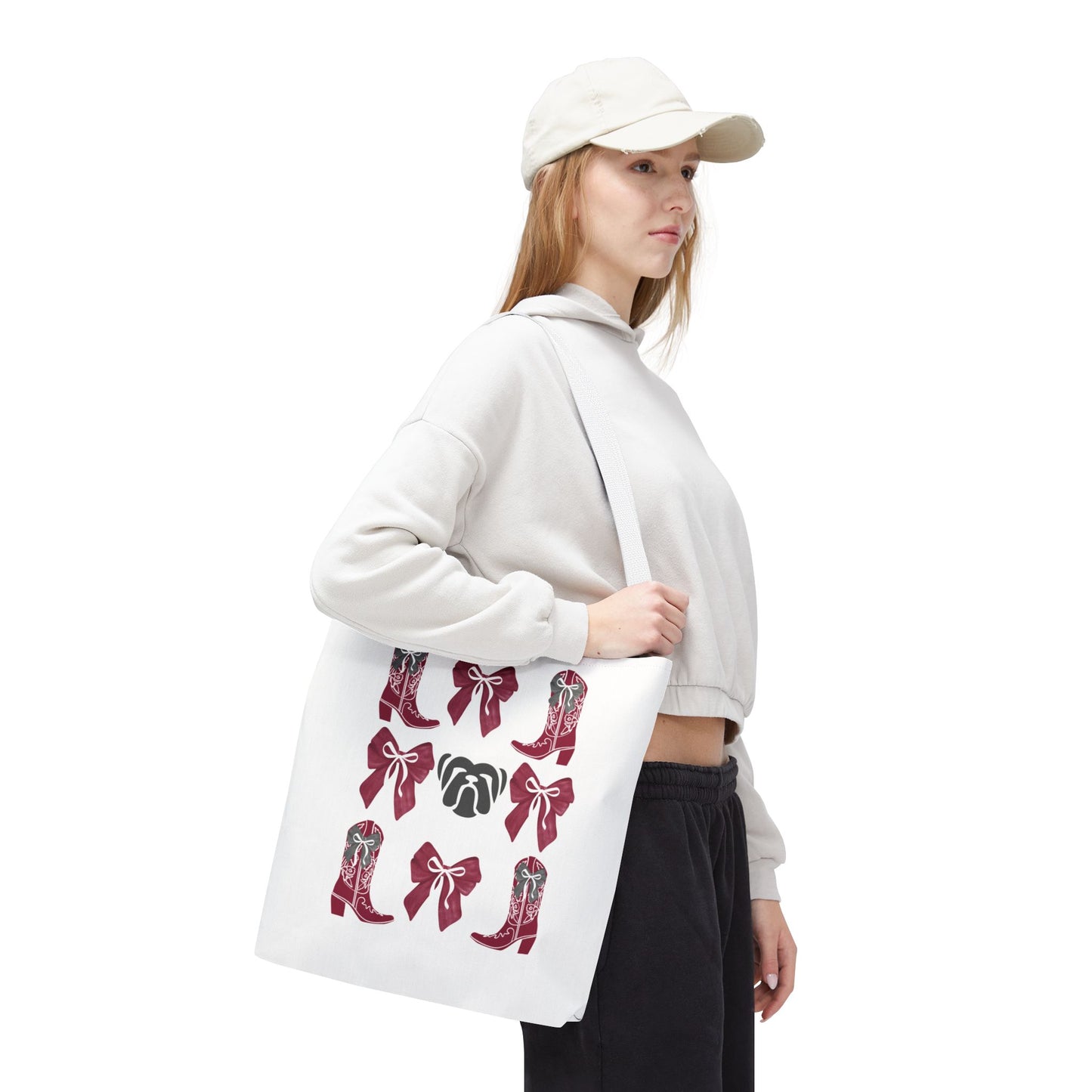 Msu bulldogs tote bag, mississippi state gift, mississippi fan gift, msu alumni, go dogs, starkville mississippi, graduation gift, msu game day tote bag