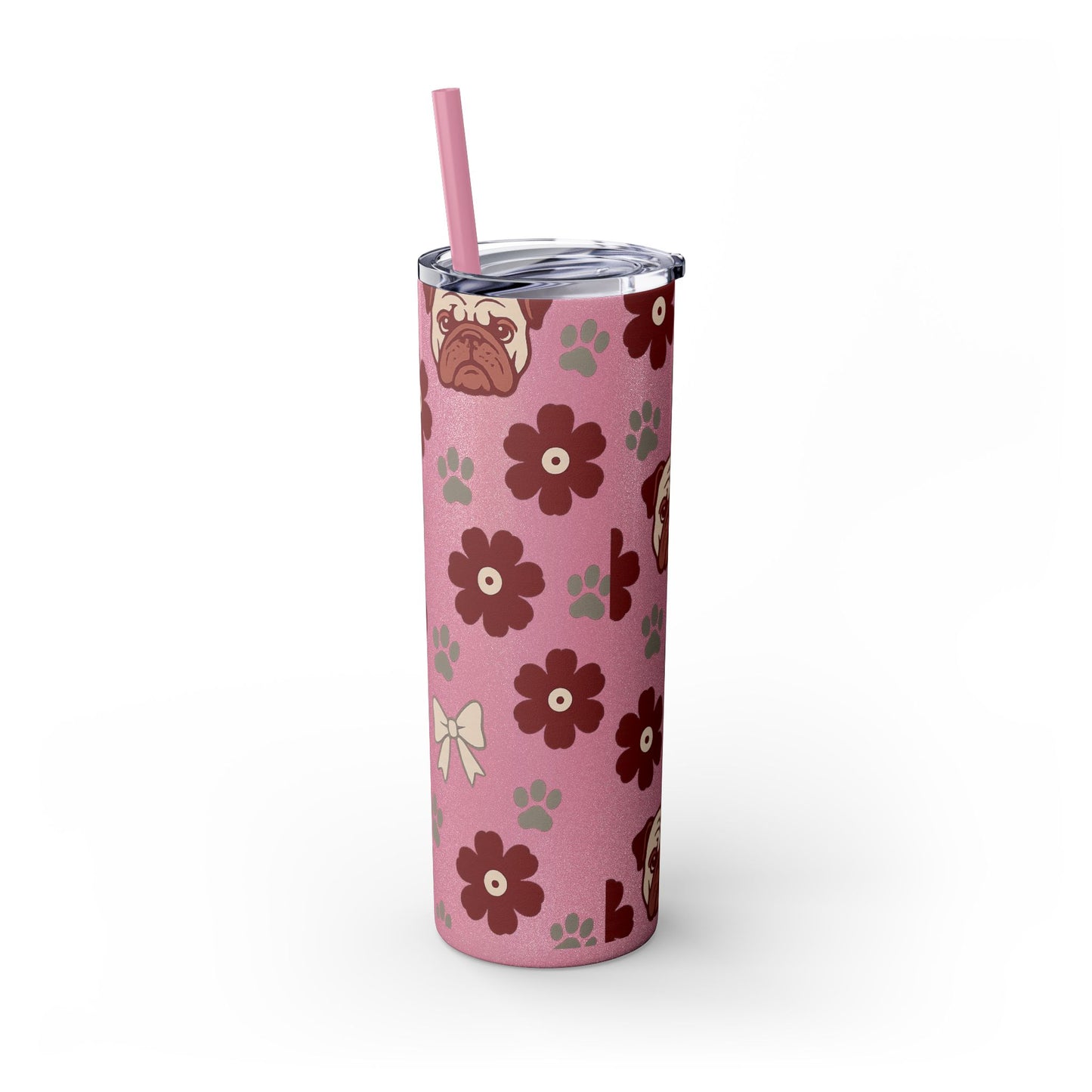 MS Bulldogs Skinny Tumbler, Graduation Gift, Mississippi Game Day, Go Dogs, Starkville, MS.