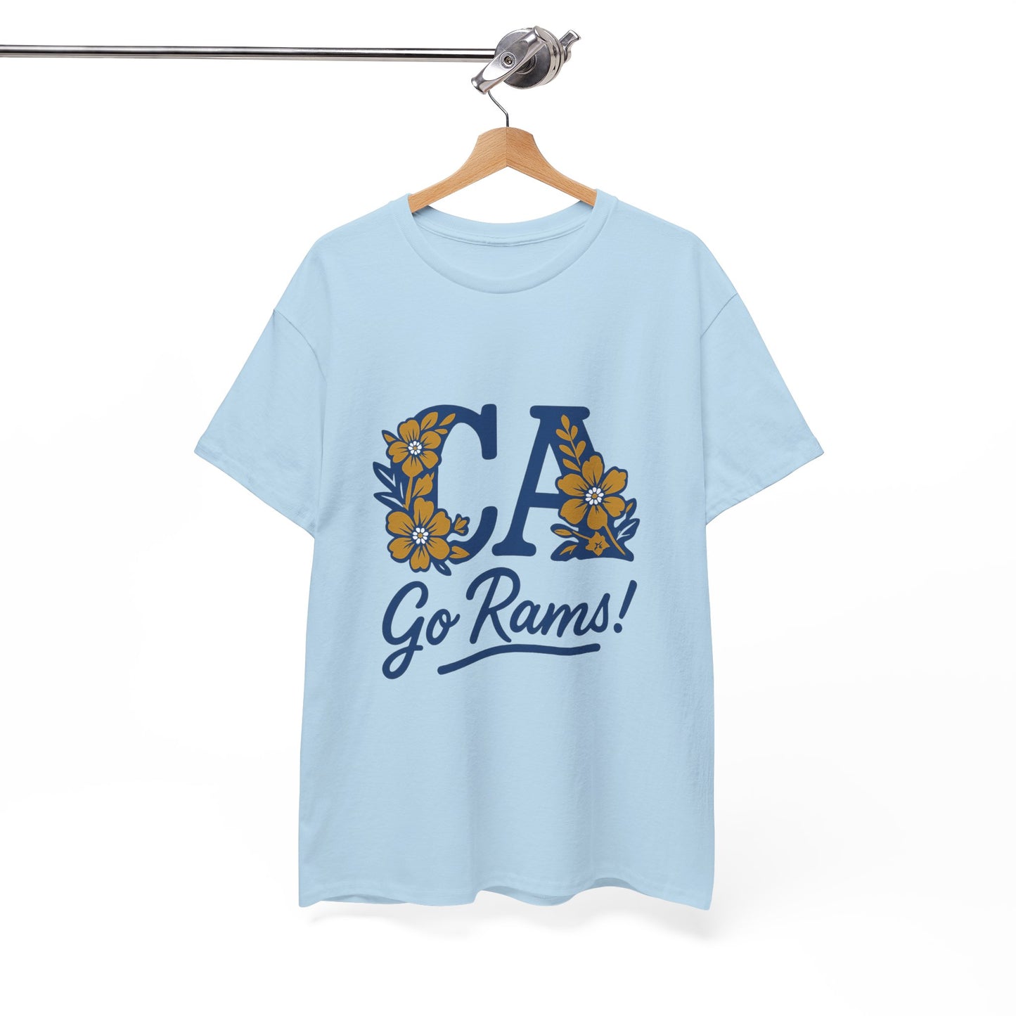 CA Rams Floral Tee