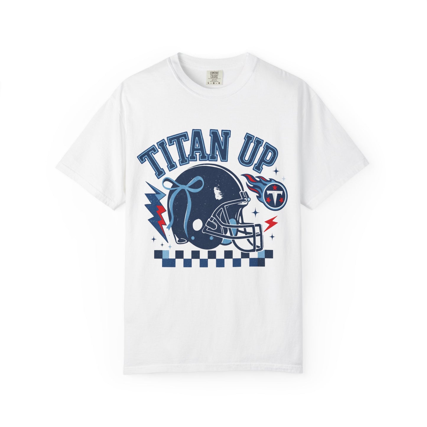 titan up tennessee Unisex Football Tee, Titan Up Shirt for Game Day, Casual Sportswear, Tailgating Apparel, Gift for Fans, Team Spirit Top