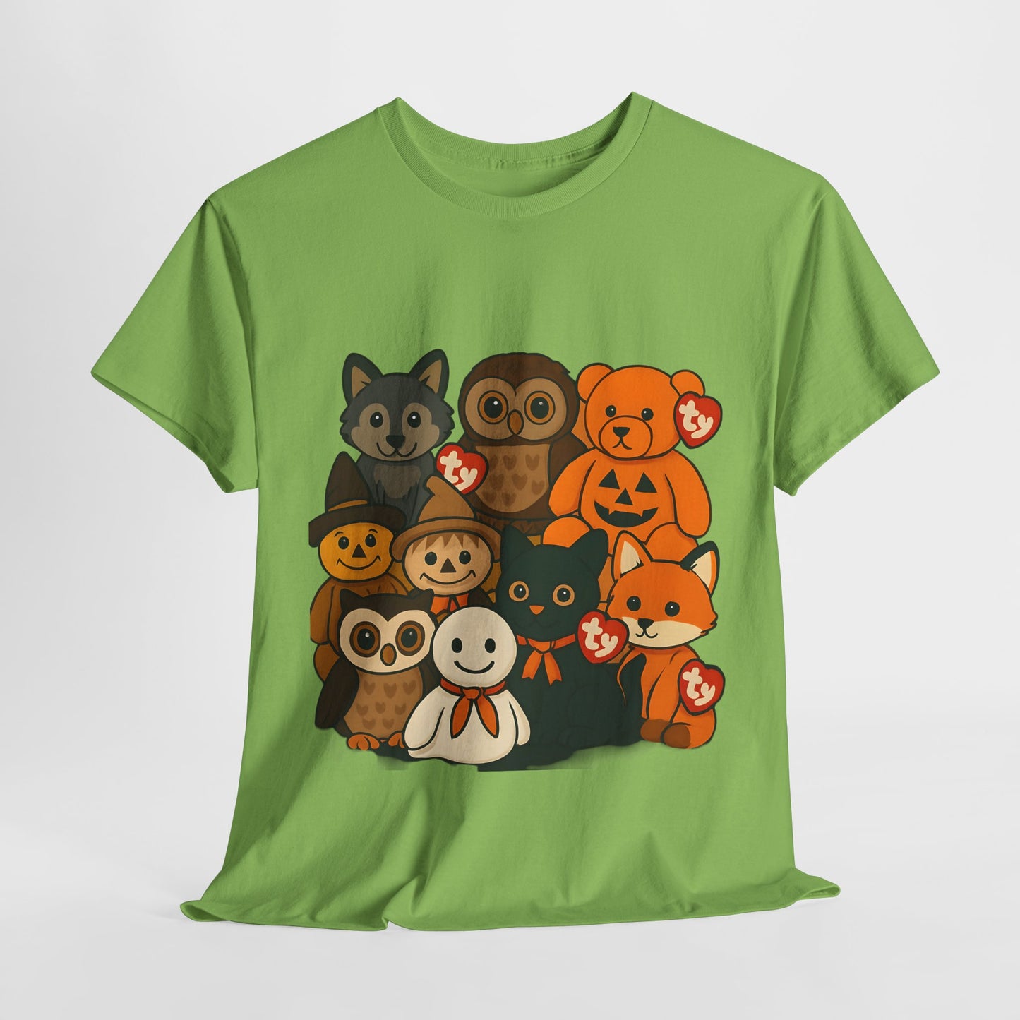 Halloween Unisex Tee - Ty Beanie Babies Design