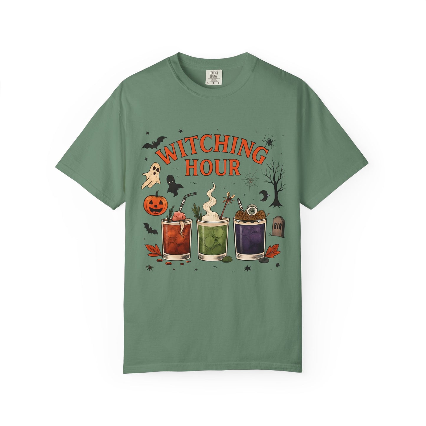 Witching Hour Cocktails T-Shirt | Halloween Apparel