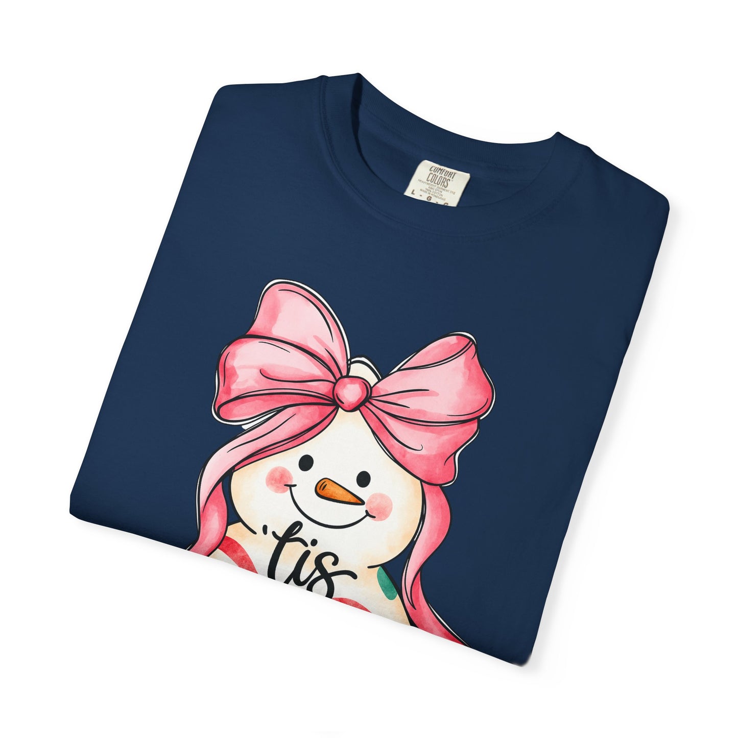 Festive Snowman T-Shirt - 'Tis the Season