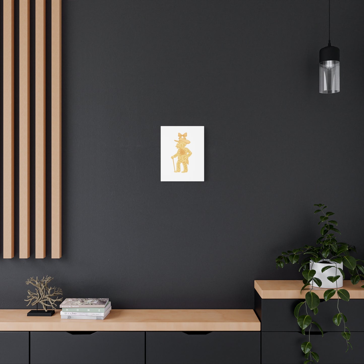 Coquette Colonel Rebel Canvas Wall Art