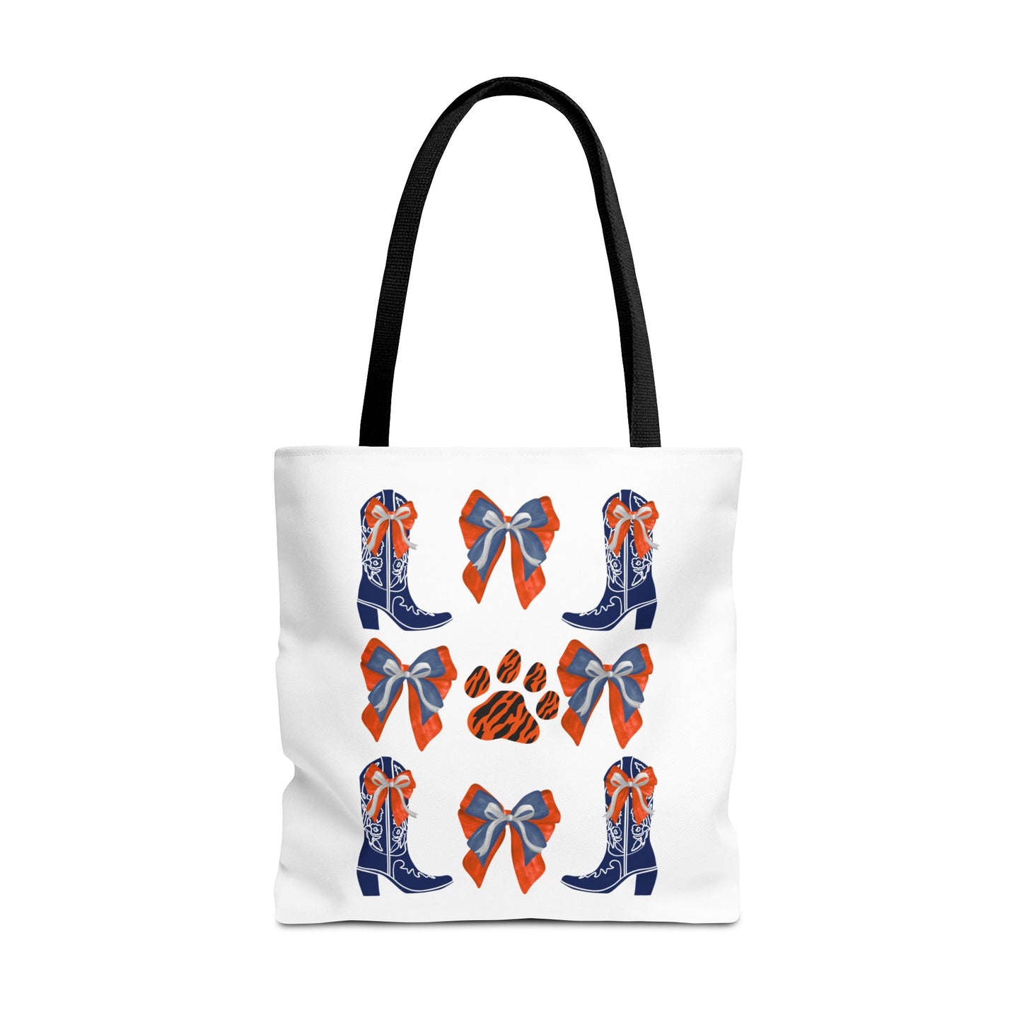 Au Tigers Spirit Tote Bag, Cute Accessories, Back to School, Gift for Sports Fans, Cheerleading Team Bag, war eagle, go tigers, auburn game day, auburn fan gift, graduation gift, auburn alumni