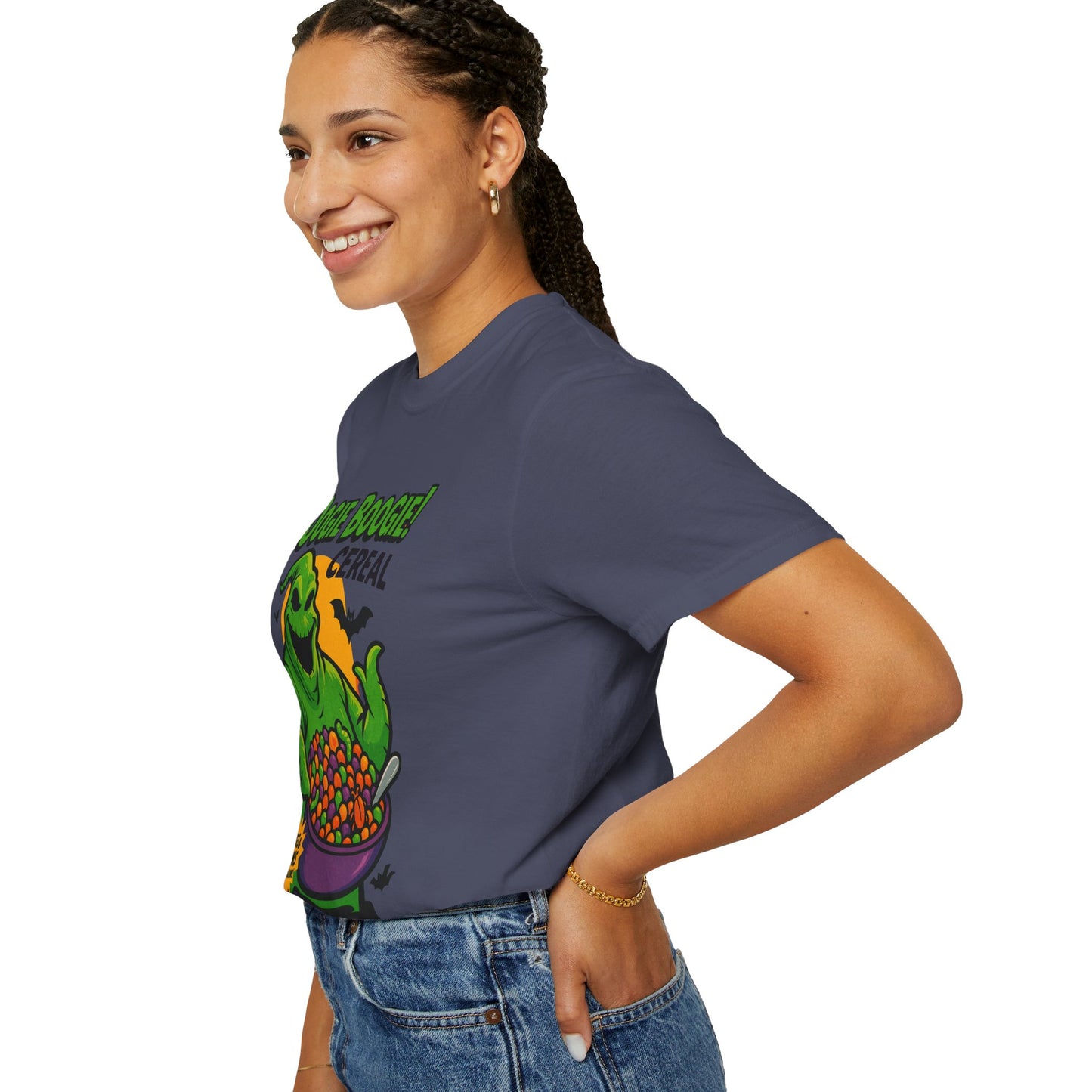 Oogie Boogie Cereal Unisex T-Shirt, Halloween Tee, Cartoon Apparel, Gifts for Fans, Unique Graphic Shirt, Spooky Style