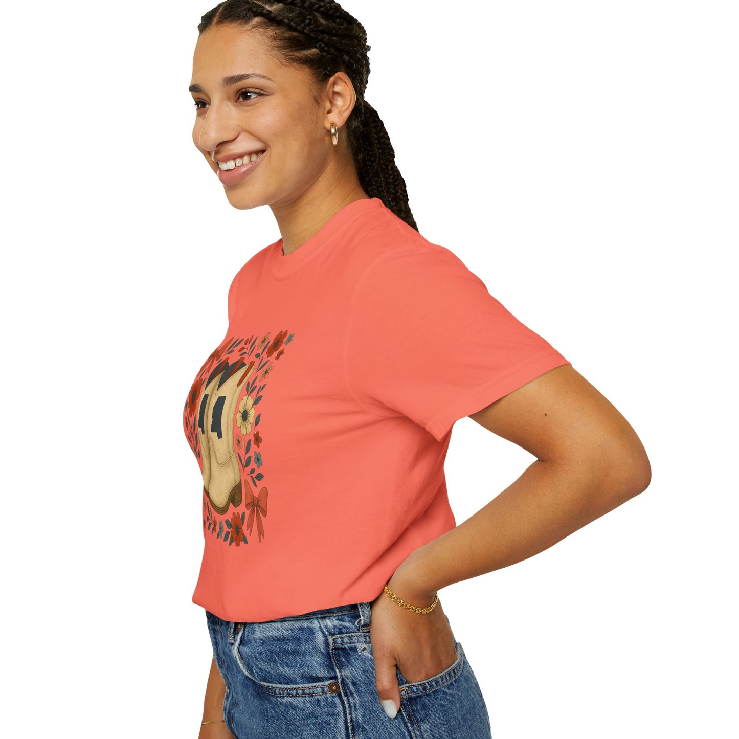 Mississippi Coquette Bow Unisex Tee - Ole Miss Fan Gift