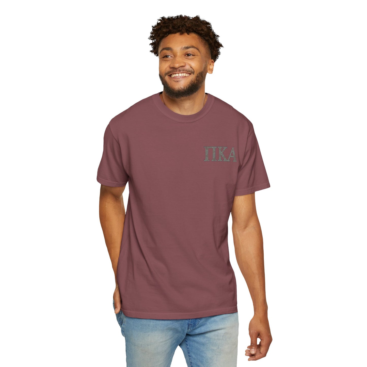PiKappaAlpha Camouflage T-Shirt | Unisex Garment-Dyed Tee | Casual Wear, Greek Life Apparel, College Gifts, Brotherhood Shirt, Event [...]