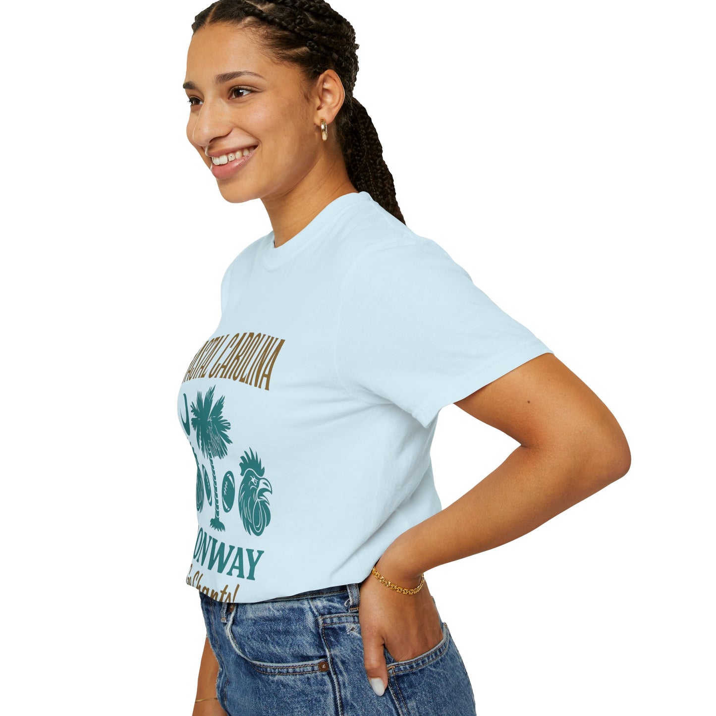 Go Chants T-Shirt, Unisex Garment-Dyed Tee, Beachwear, College Apparel, Summer Vibes