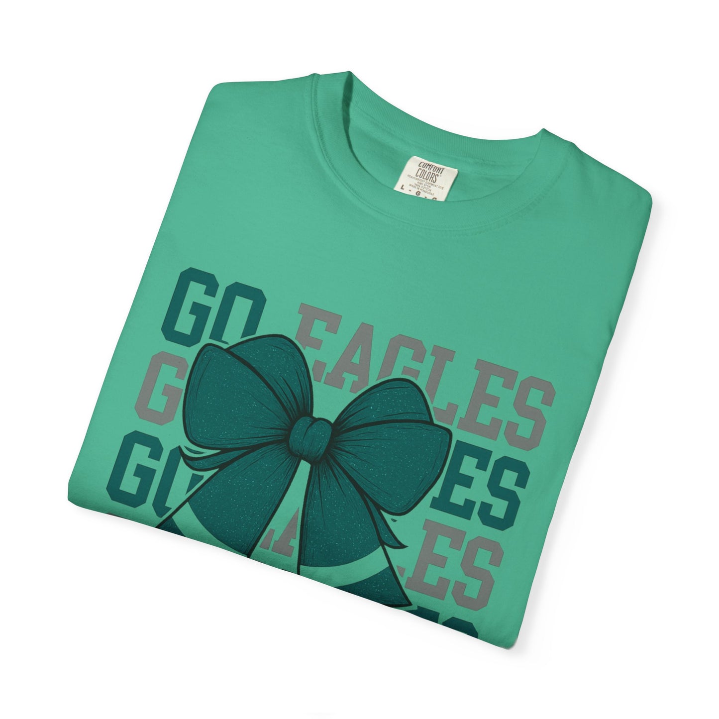 Cheerful Eagles T-Shirt, Unisex Sports Tee, Game Day Shirt, Football Fan Apparel, Gift for Sports Lovers