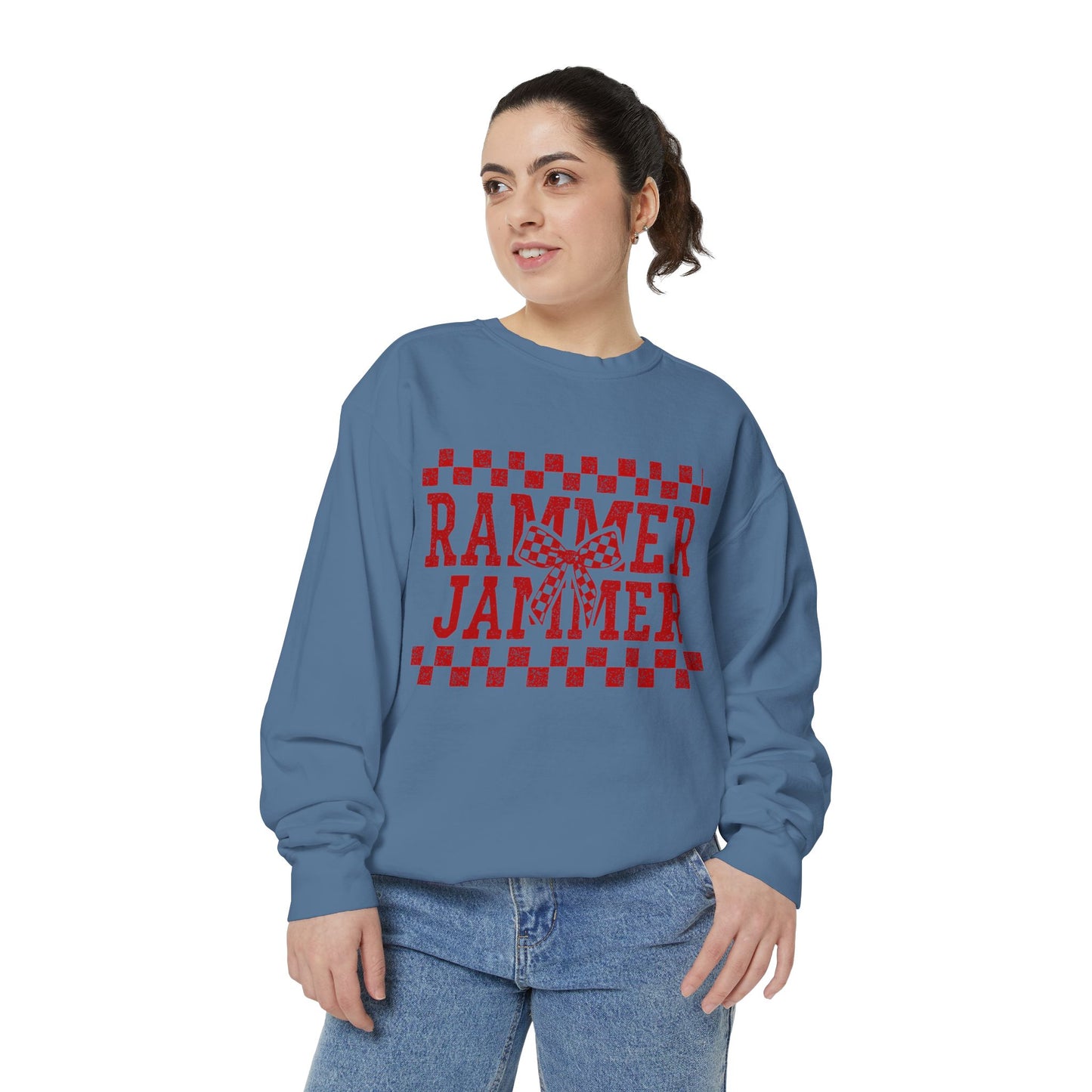 Rammer Jammer Sweatshirt, Cozy Unisex Pullover, Perfect for Game Day, Tailgate, Family Gatherings, Holiday Gifts
