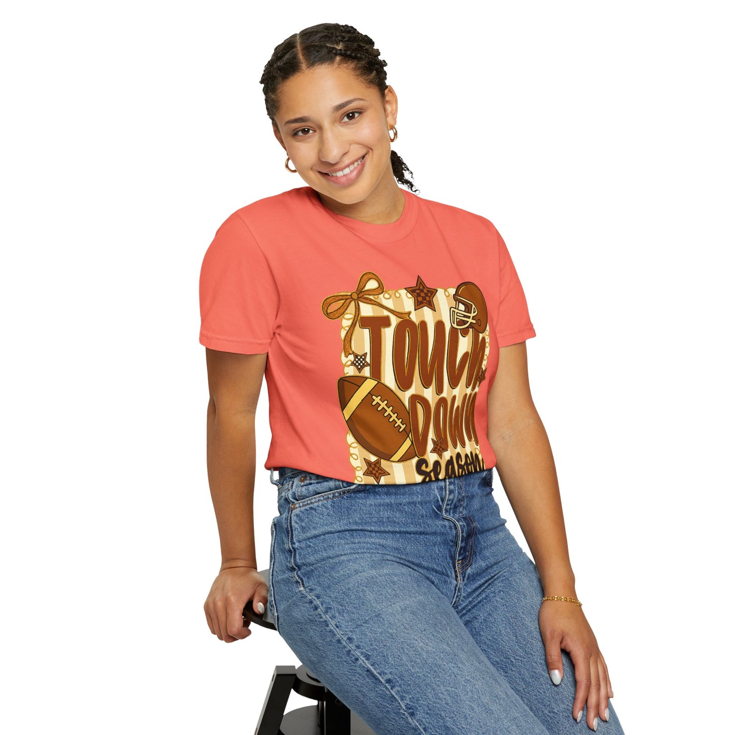 Football T-Shirt | Touchdown Season Game Day Unisex Apparel