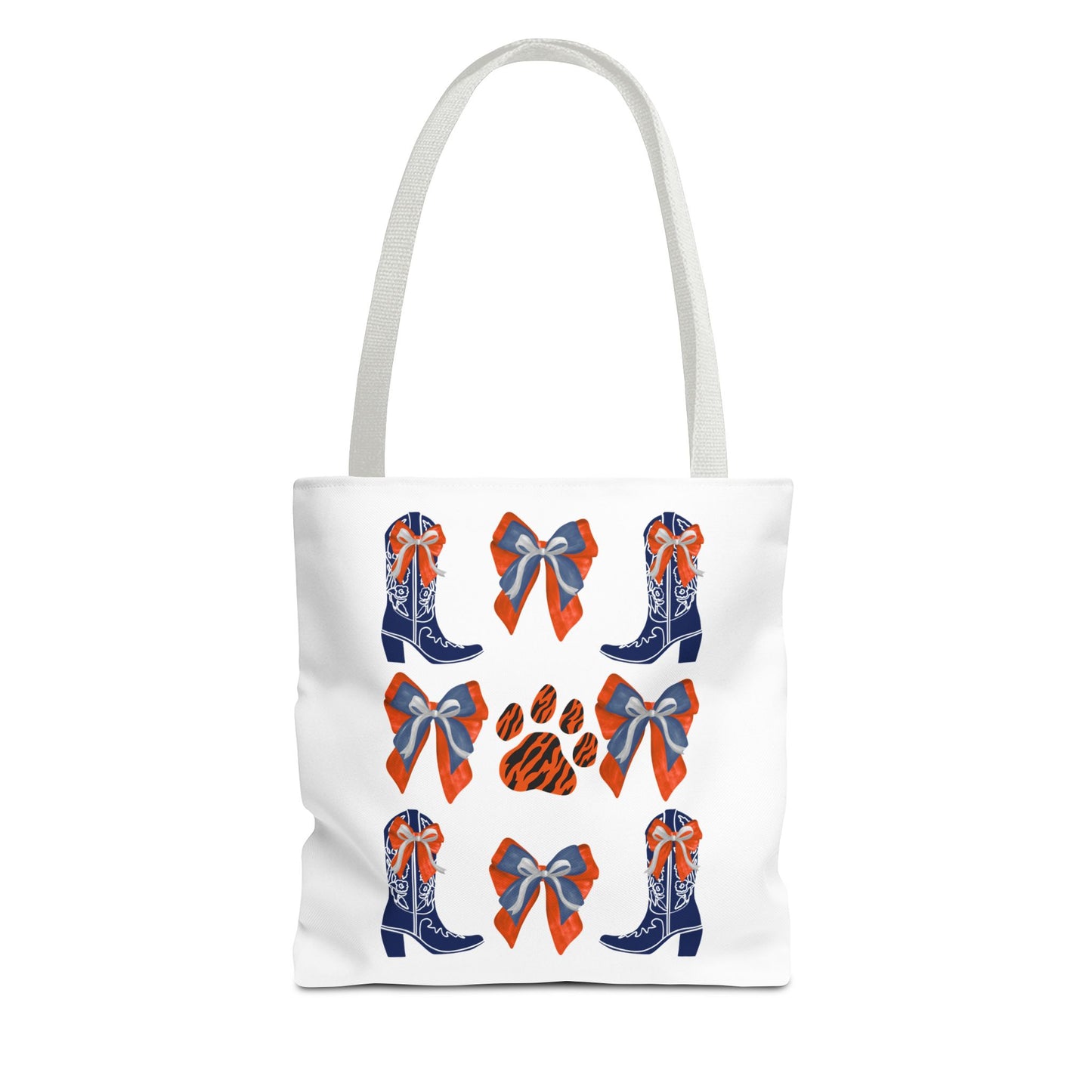 Au Tigers Spirit Tote Bag, Cute Accessories, Back to School, Gift for Sports Fans, Cheerleading Team Bag, war eagle, go tigers, auburn game day, auburn fan gift, graduation gift, auburn alumni