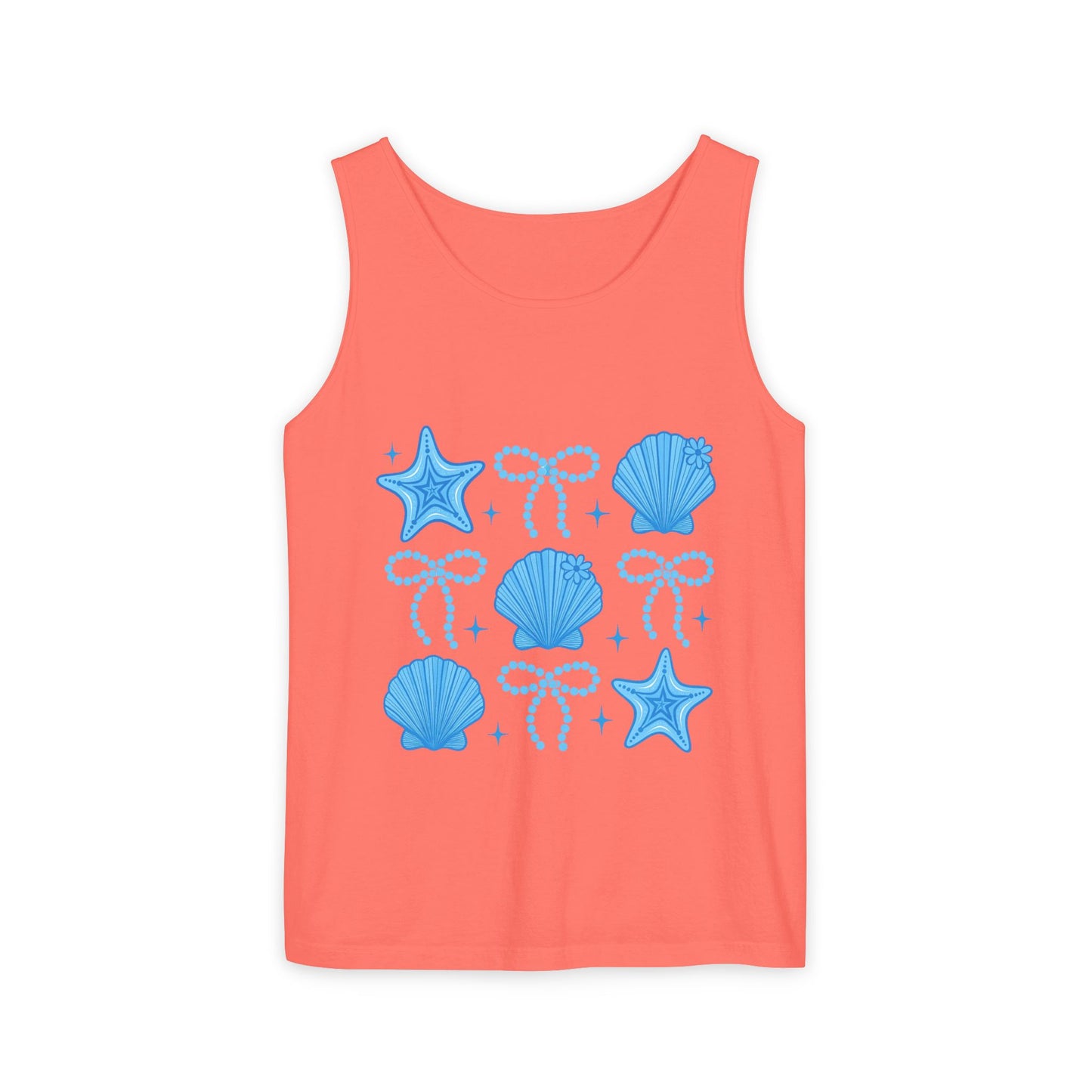 Pearls & Shells Comfort Colors Tank Top