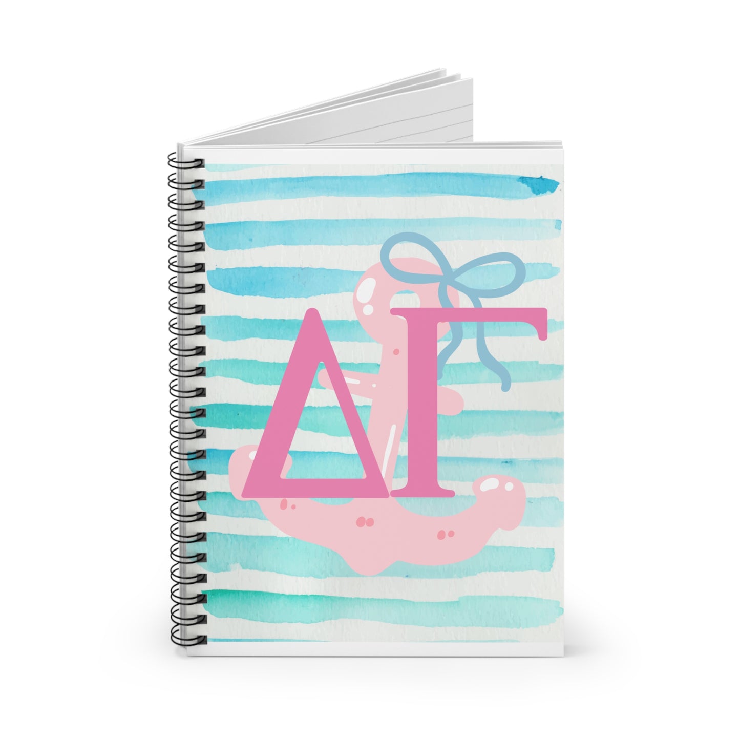 DG Anchor-Custom Ruled Notebook, Delta Gamma