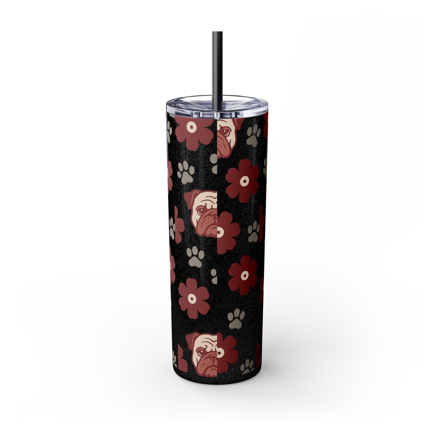 MS Bulldogs Skinny Tumbler, Graduation Gift, Mississippi Game Day, Go Dogs, Starkville, MS.
