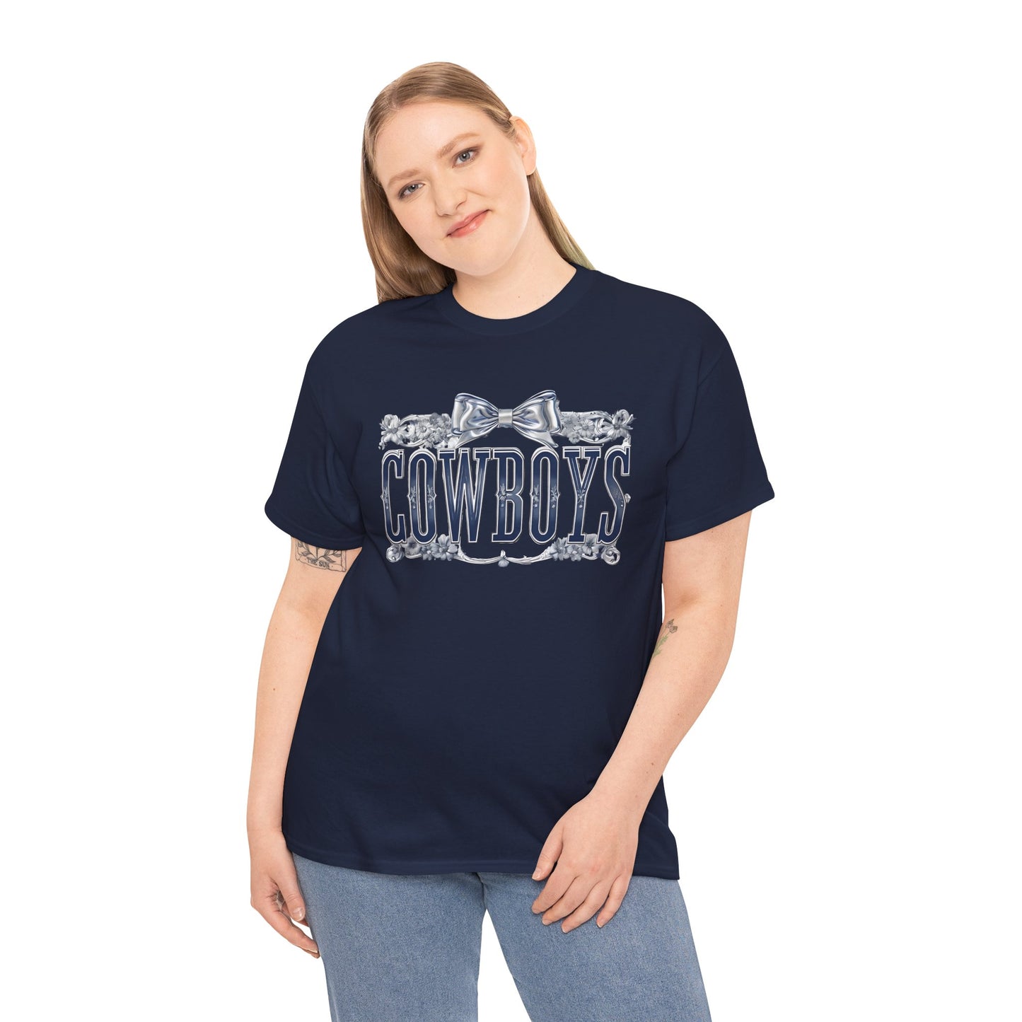 Cowboys Graphic Tee, Unisex Heavy Cotton Tee, Western Wear, Country Music Shirt, Rodeo Style T-Shirt, Gift for Cowboy Fans