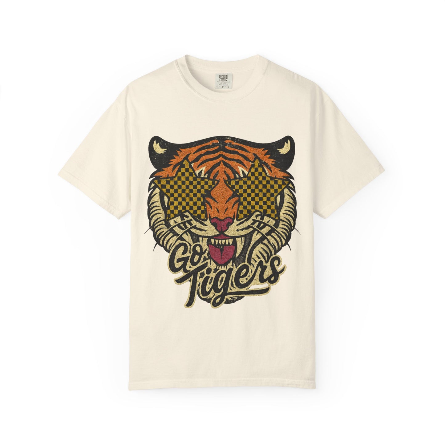 Bold Tiger Graphic Unisex T-Shirt - Go Tigers Design for Missouri Lovers