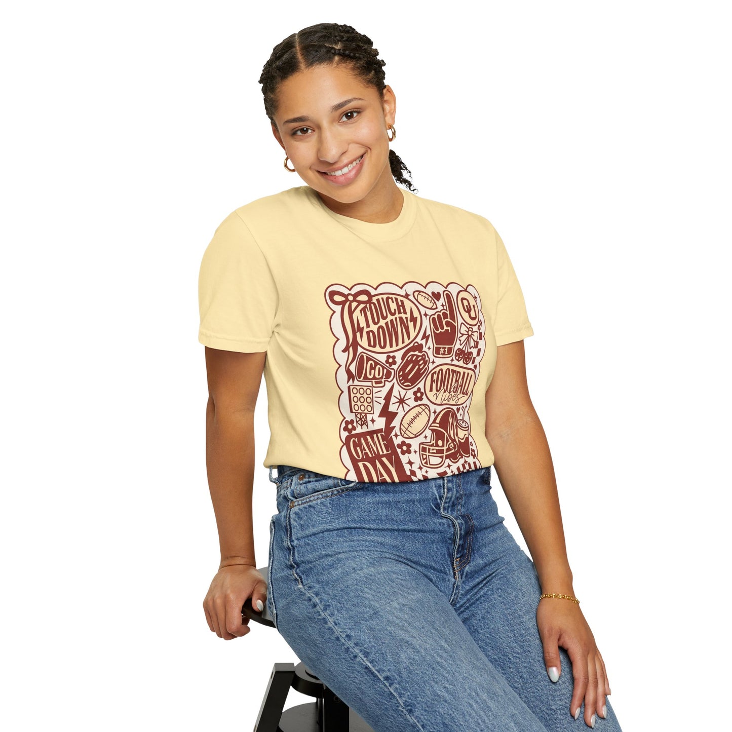 Touchdown Game Day Unisex T-shirt - Football Lover Tee, OkU Celebration