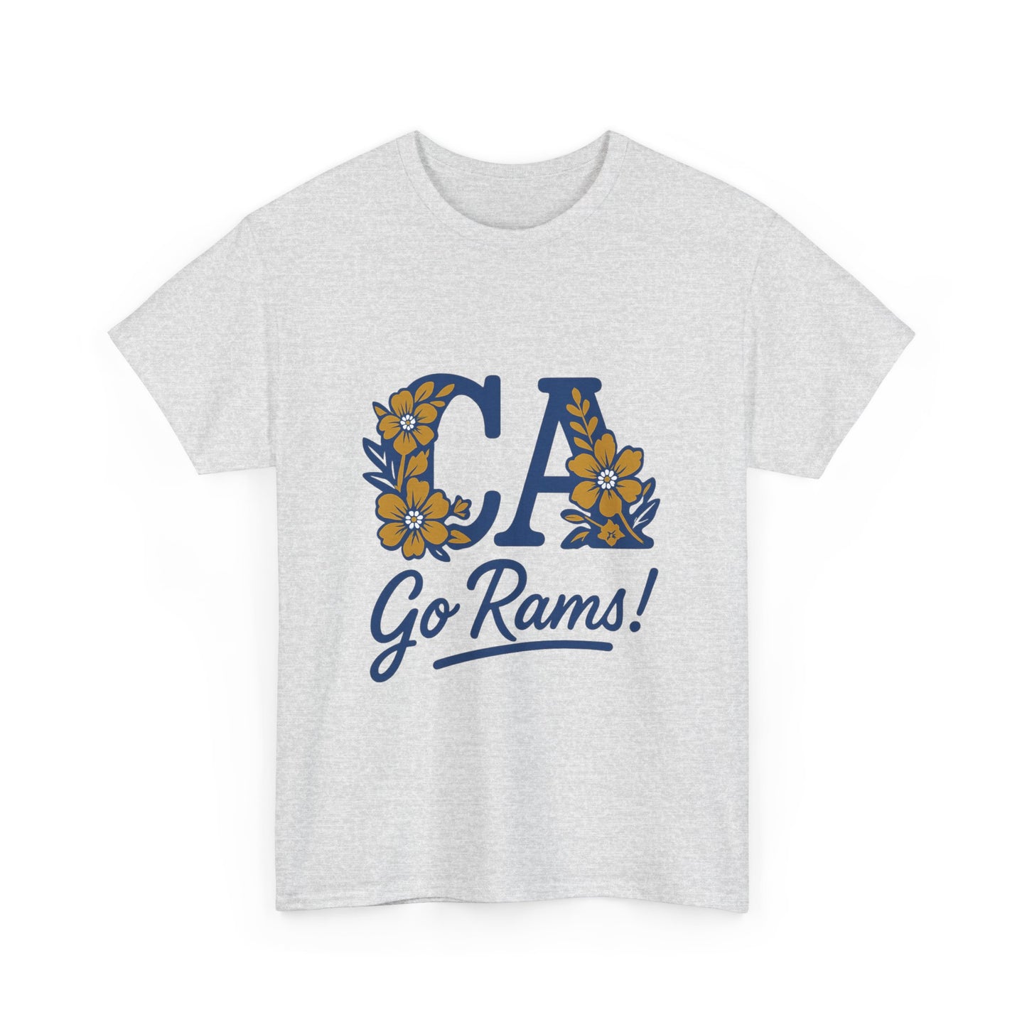 CA Rams Floral Tee