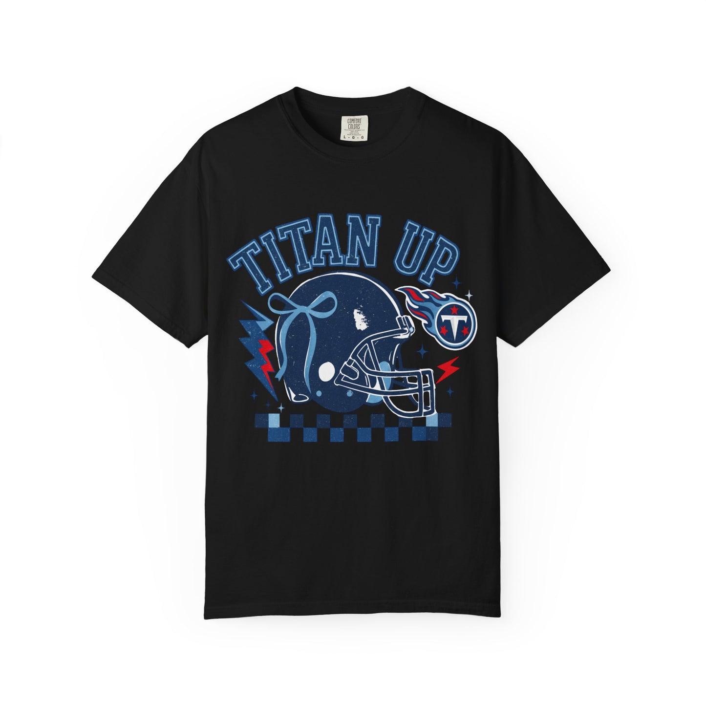 titan up tennessee Unisex Football Tee, Titan Up Shirt for Game Day, Casual Sportswear, Tailgating Apparel, Gift for Fans, Team Spirit Top