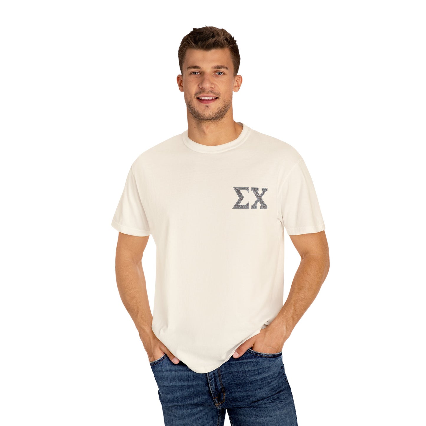 Unisex Garment-Dyed T-Shirt for Sigma Chi Members, Sorority Crew Tee, College Apparel, Fraternity Gear, Graphic Tee for Students, [...]