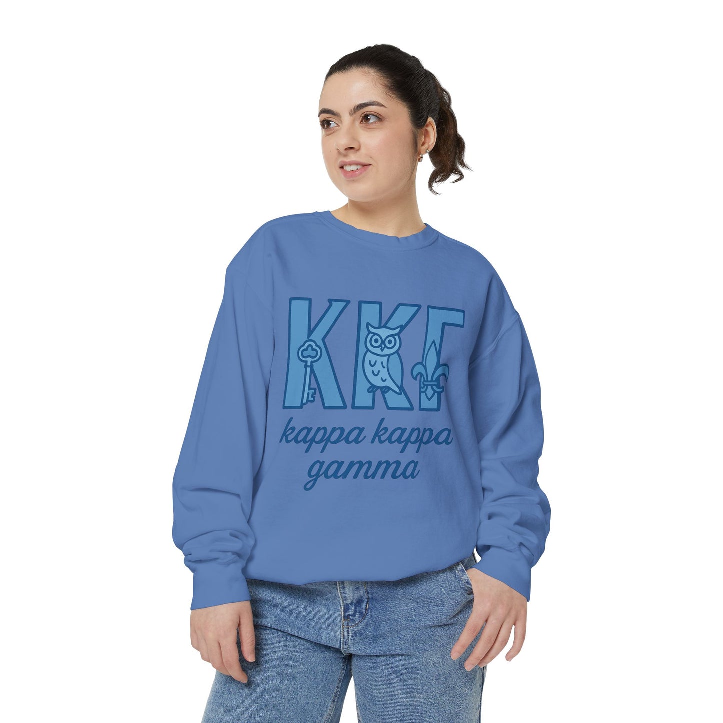 Kappa Kappa Gamma Sweatshirt, Sisterhood Gift, Comfort Colors