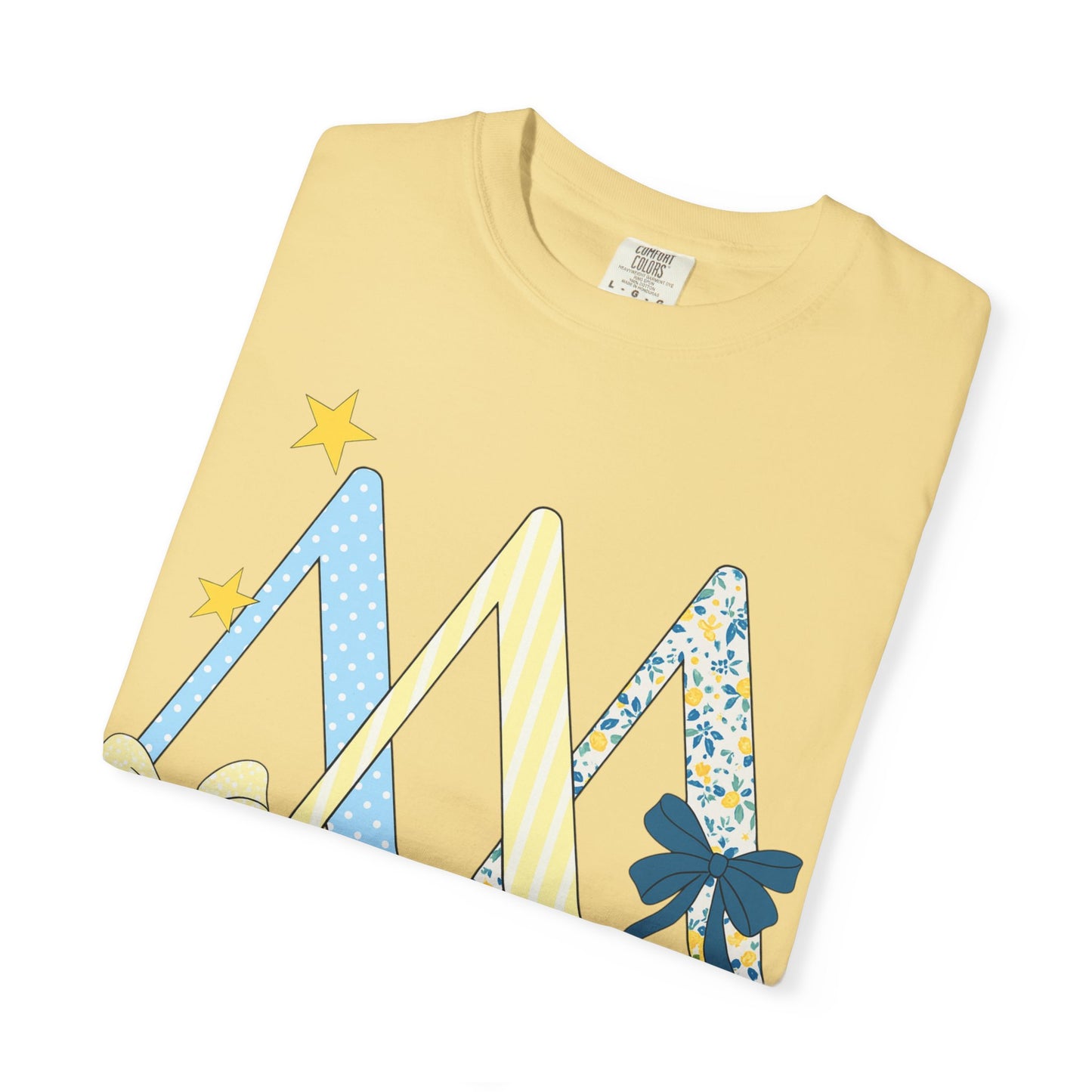 Whimsical yellow and blue Graphic T-Shirt
