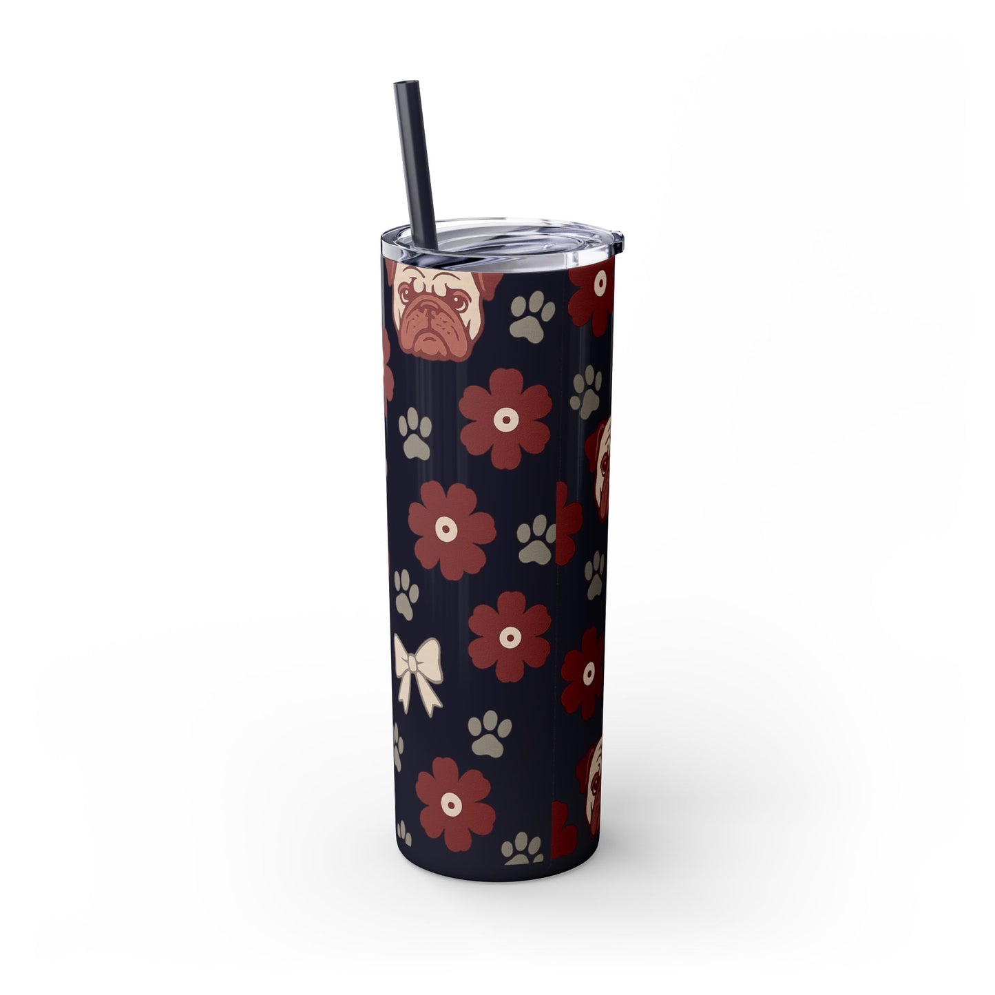 MS Bulldogs Skinny Tumbler, Graduation Gift, Mississippi Game Day, Go Dogs, Starkville, MS.