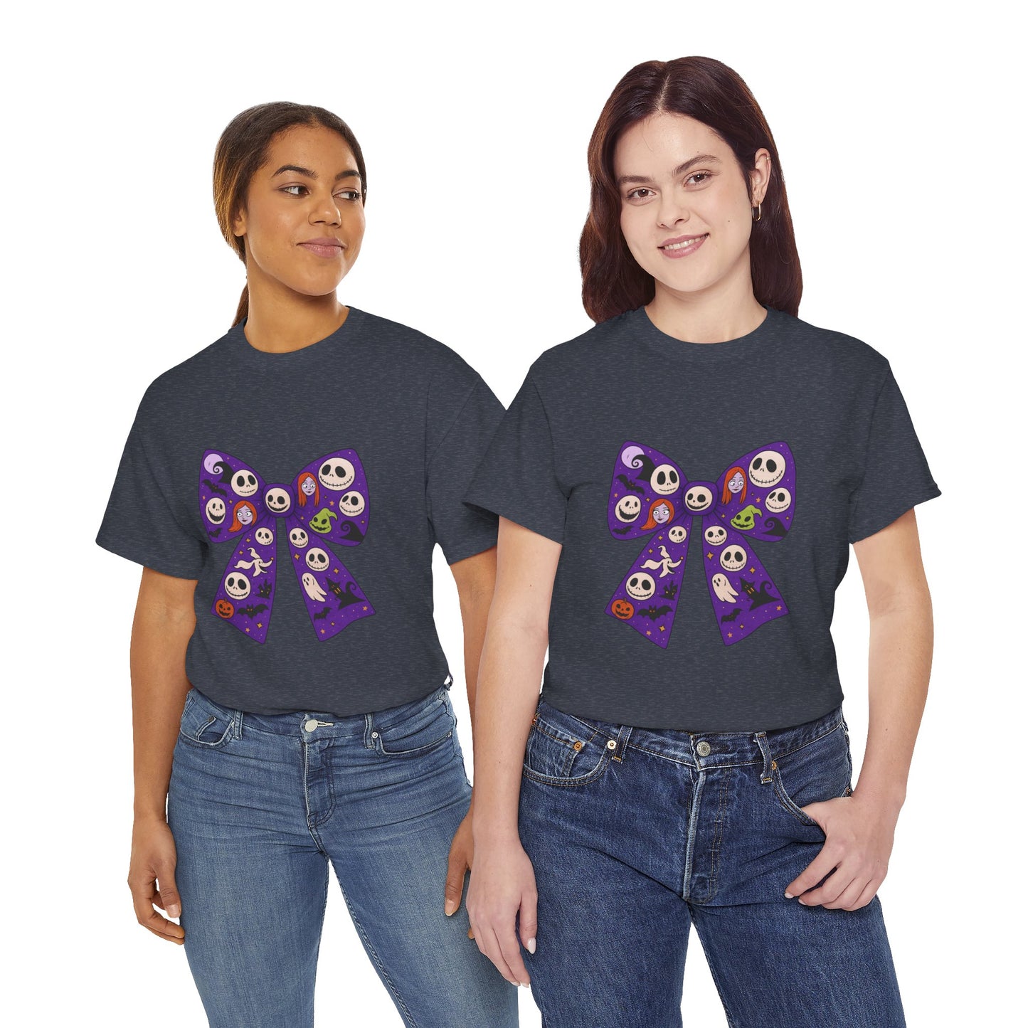 Halloween Themed Unisex Tee, Spooky T-Shirt, Cute Graphic Shirt, Gift for Halloween Lovers, Festive Casual Wear