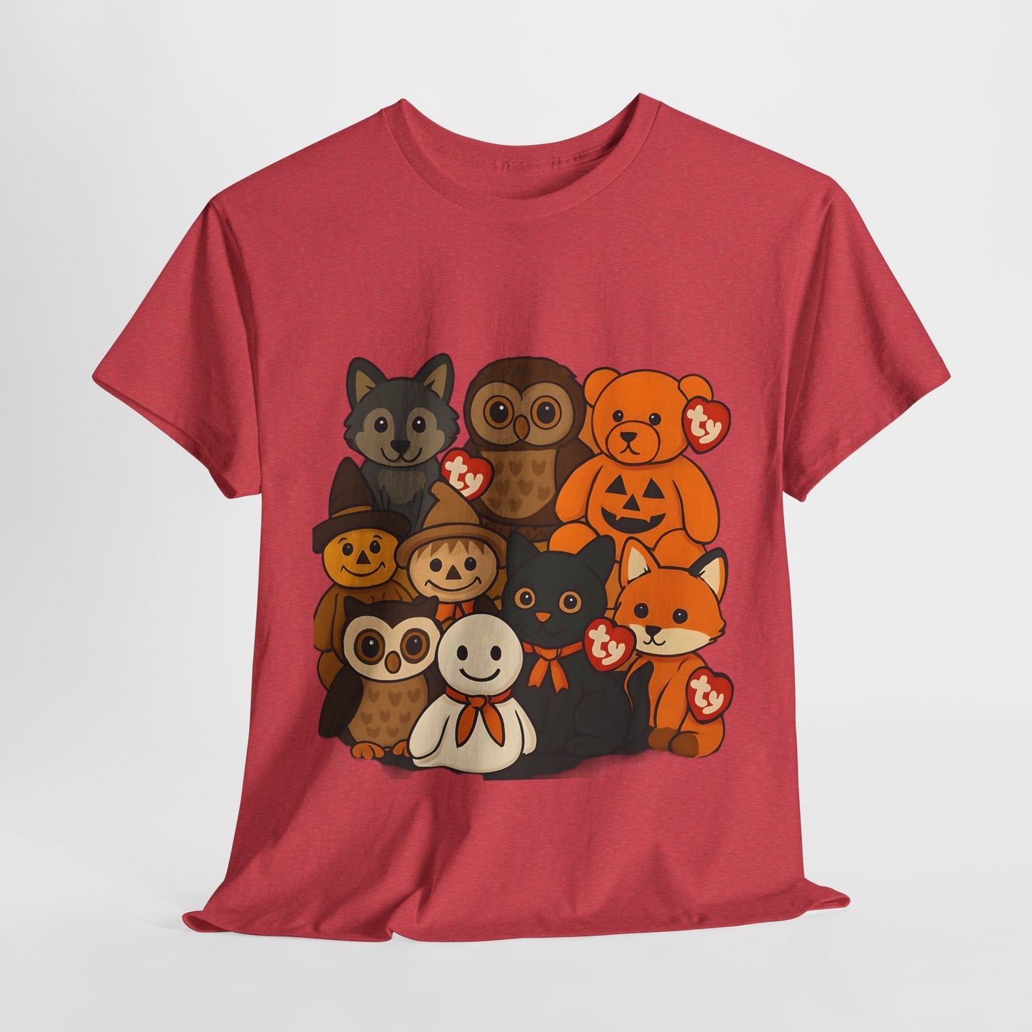 Halloween Unisex Tee - Ty Beanie Babies Design