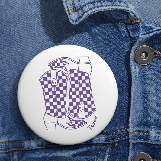 Texas Frogs Boots Game Day Statement Pins