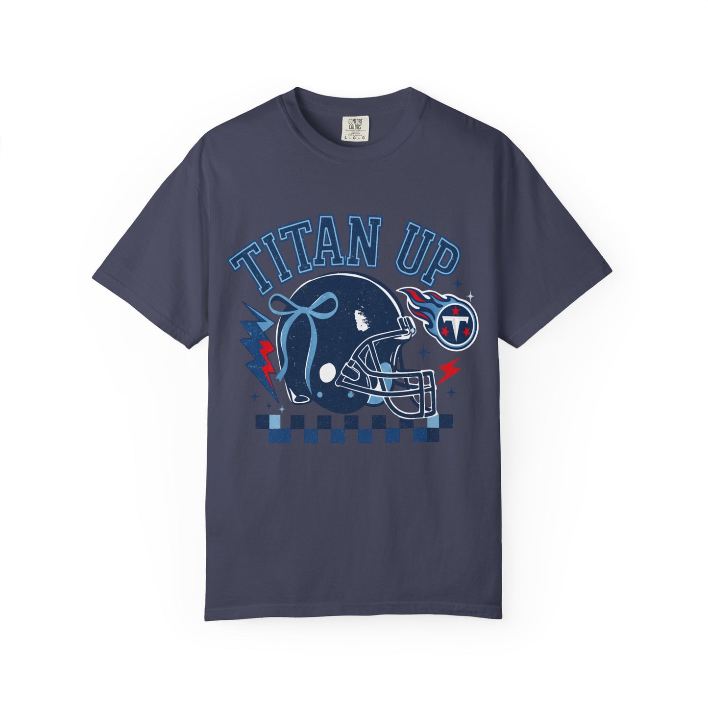 titan up tennessee Unisex Football Tee, Titan Up Shirt for Game Day, Casual Sportswear, Tailgating Apparel, Gift for Fans, Team Spirit Top