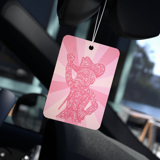 Rebel Colonel Disco Car Air Freshener, Gift for Him, Western Decor, Car Accessories, Unique Gifts, Graduation Gift, Ole Miss Student