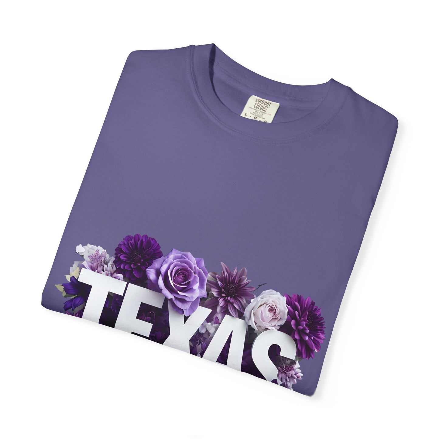 Texas Floral T-Shirt, Unisex Aesthetic Tee, Summer Outfit, Gift for Texan, Casual Style Shirt, Travel Souvenir Shirt
