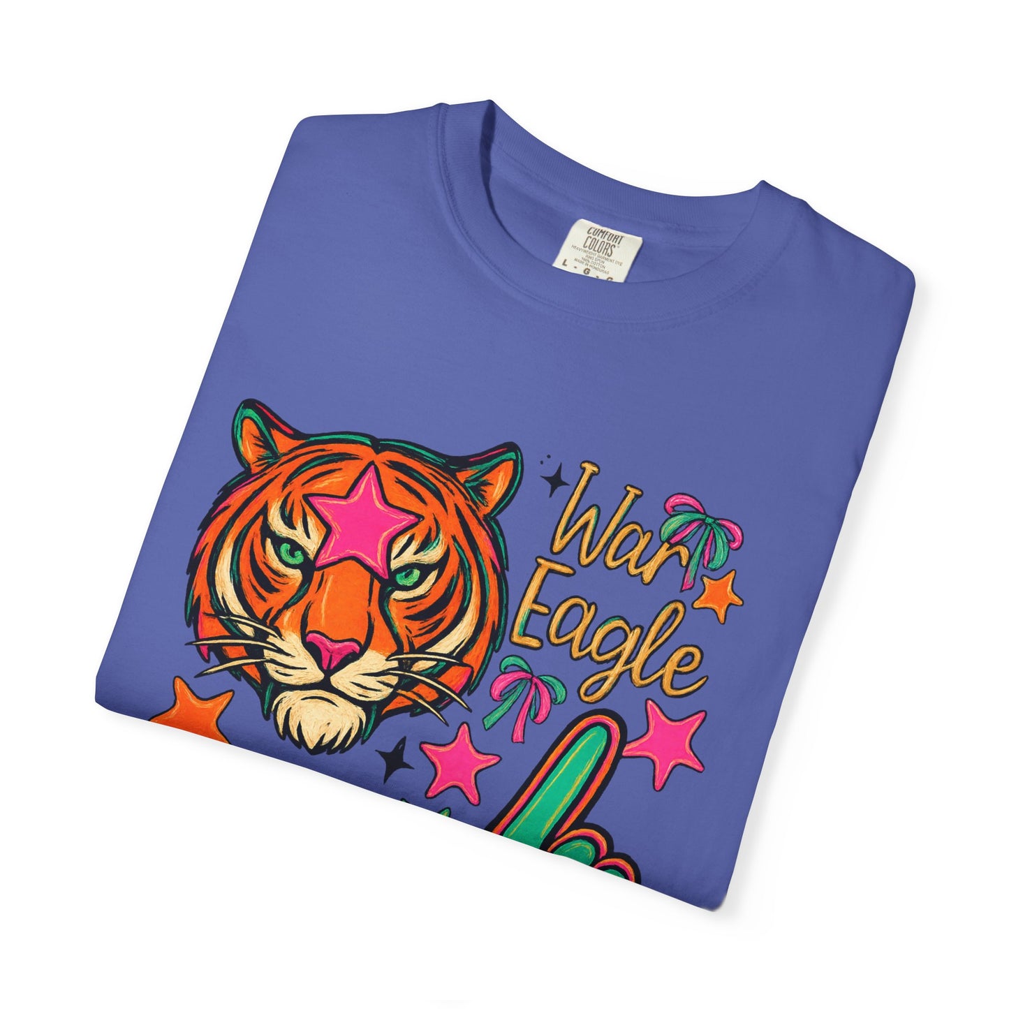Vintage Preppy Tiger Football Game Day Unisex T-shirt