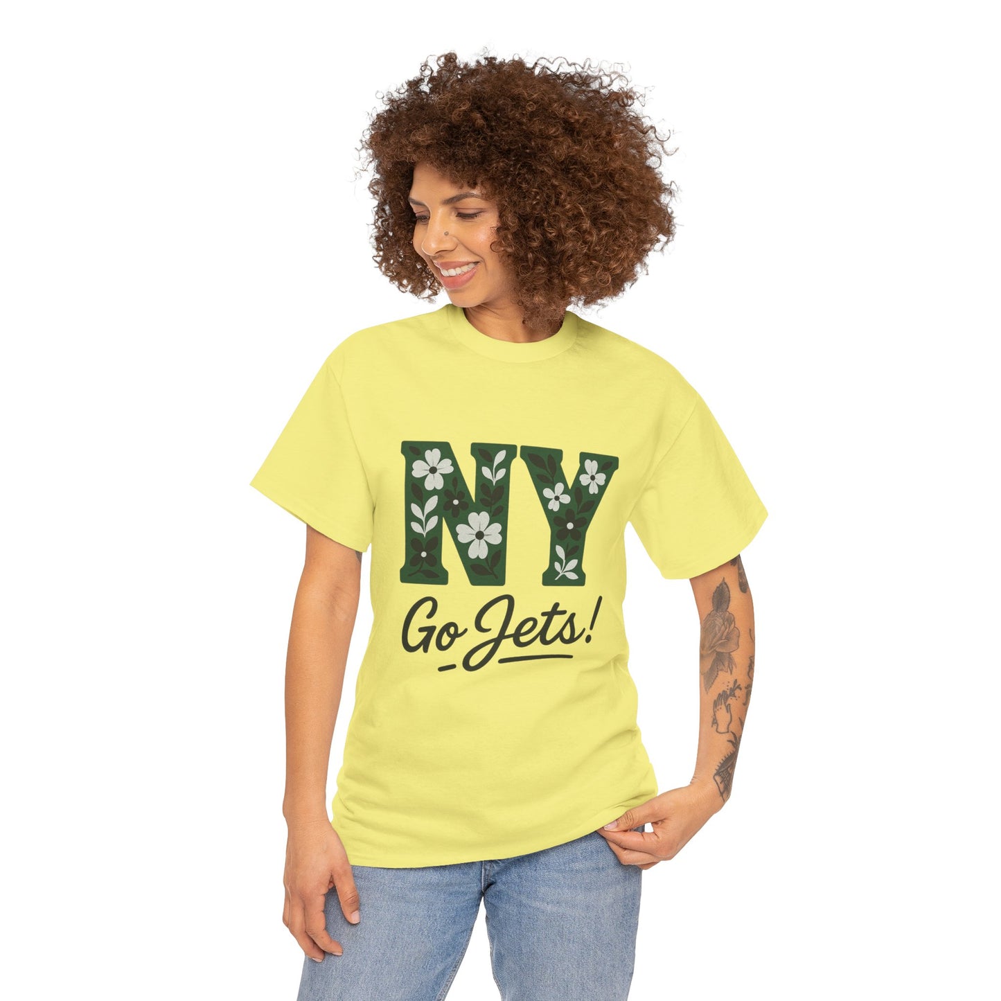 NY Go Jets Unisex Tee | Game Day Sports Fan Apparel