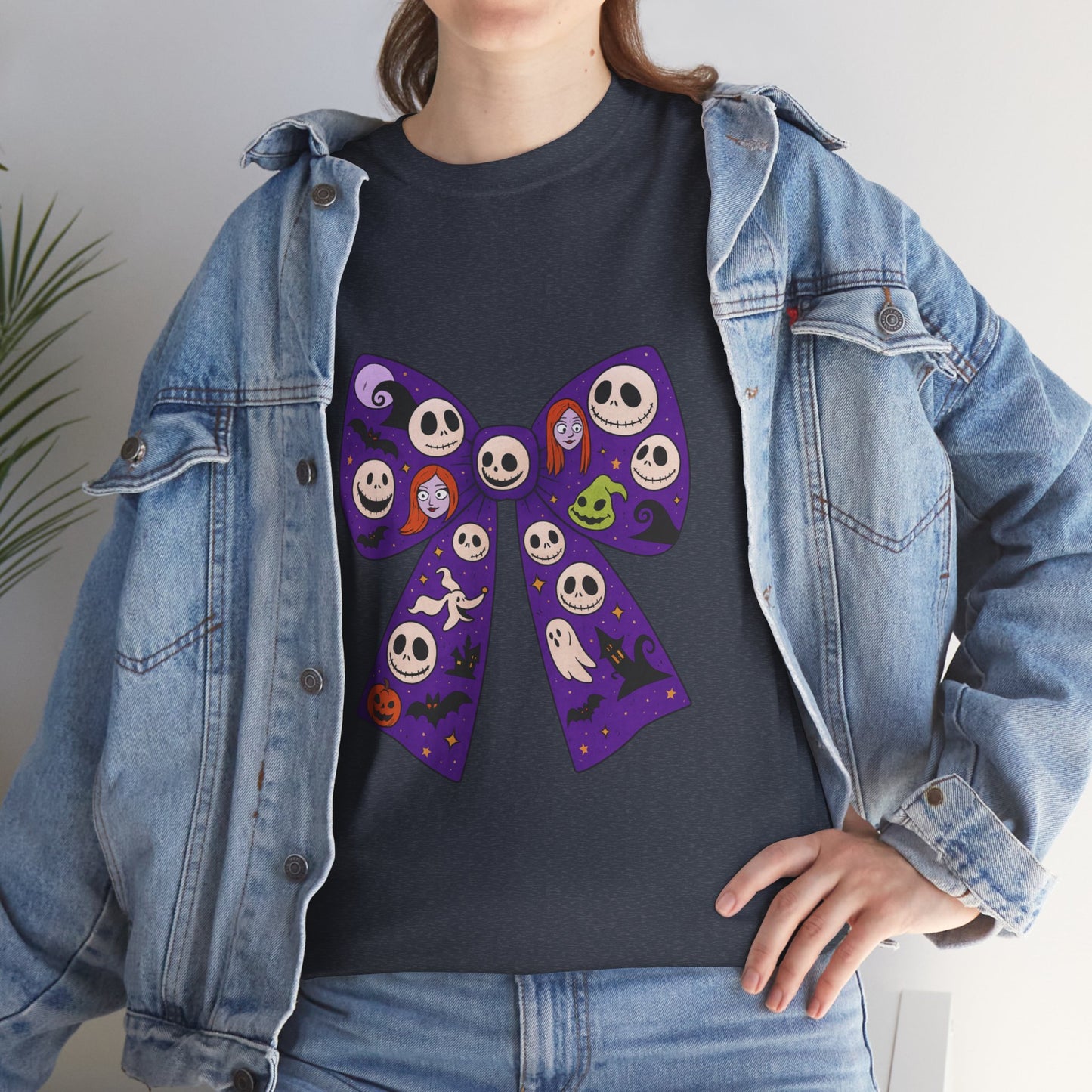 Halloween Themed Unisex Tee, Spooky T-Shirt, Cute Graphic Shirt, Gift for Halloween Lovers, Festive Casual Wear